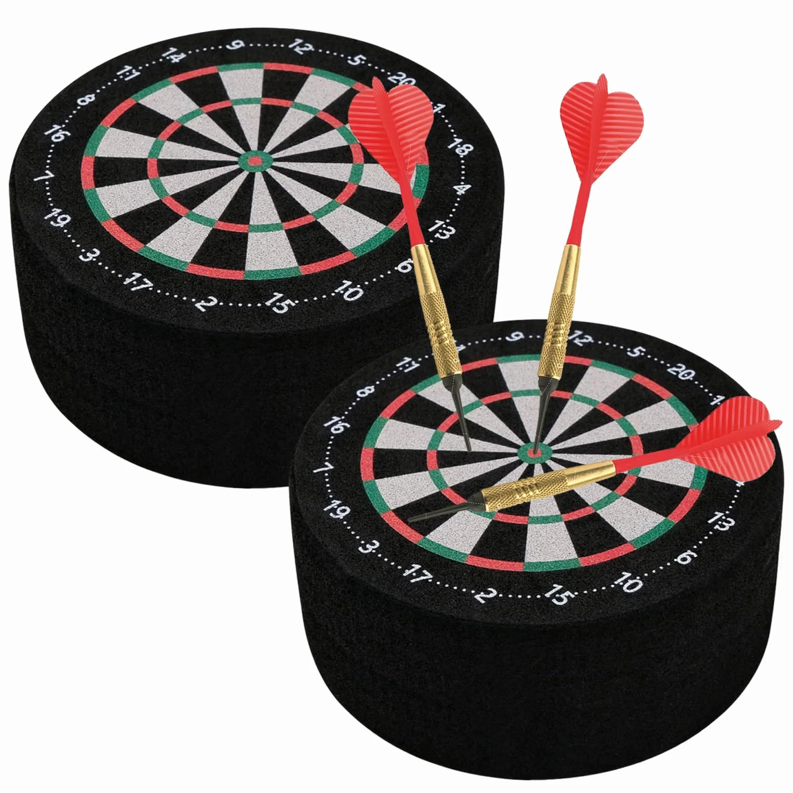 2 Piezas Soporte para Dardos Mini Portátil Independiente, Accesorios para Dardos Que Ahorran Espacio, para Casa, Club y Práctica con Dardos de Punta Blanda y de Acero