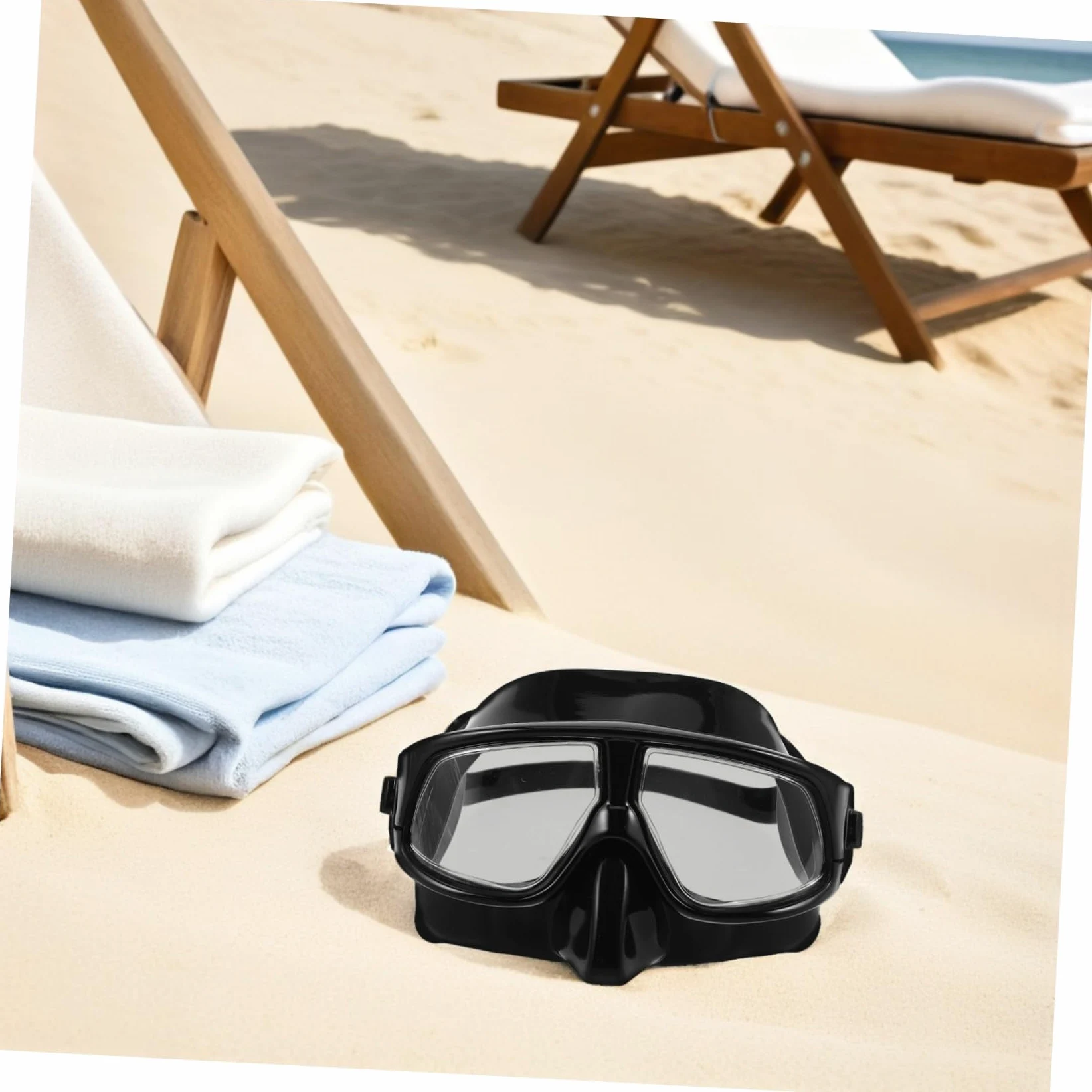 iplusmile Máscara de Buceo para Adultos Ligera con Sellado Antileak Visión y Nasal Gafas para Natación Snorkel y Buceo Piscina