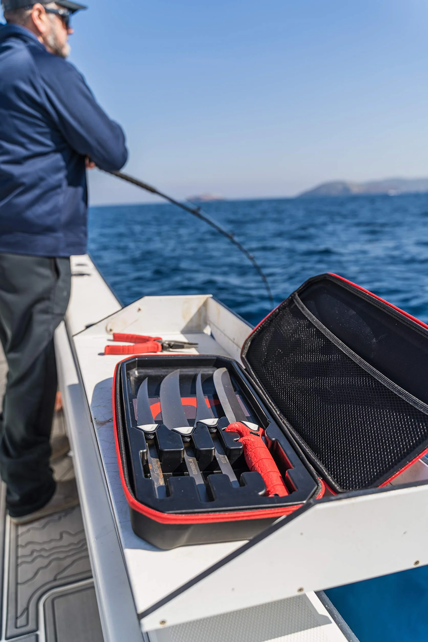 Bubba Cuchilla intercambiable multiplex 4 cuchillas nitruro acero inoxidable antiadherentes funda pesca