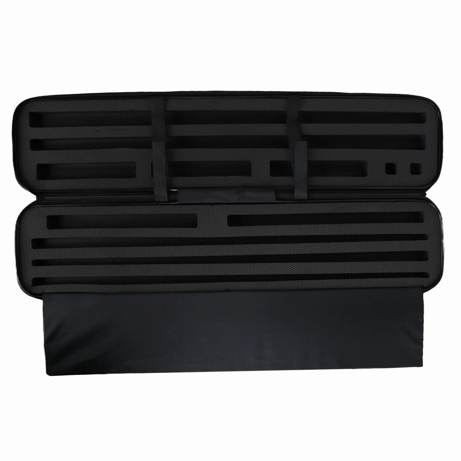 Kowaku Bolsa para Palos de Billar 85cm Estuche rígido de PVC 1/2 Dividida