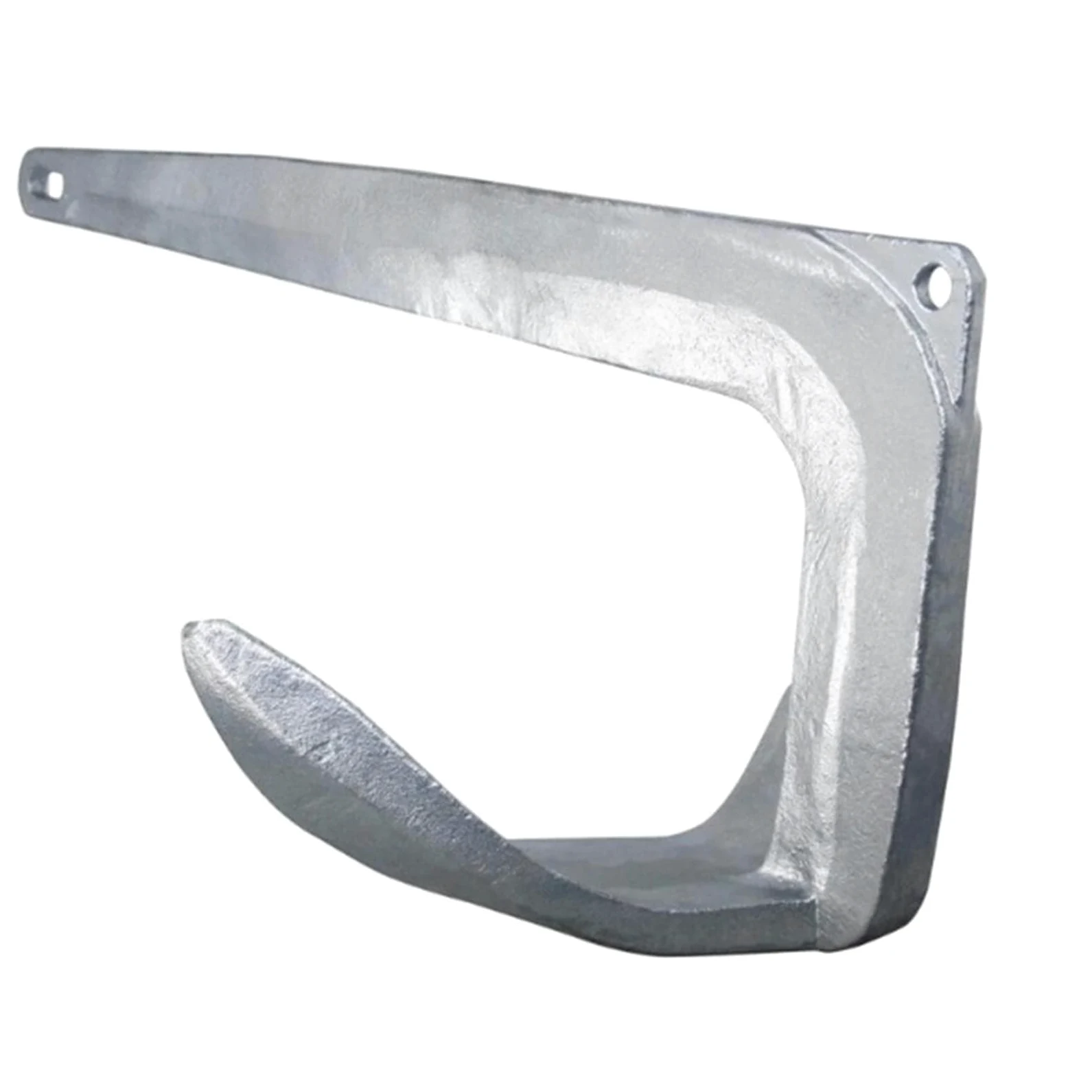 Ancla de Barco galvanizada, Ancla de garfio Estilo Delta for Kayak, Canoa, Accesorios de Ancla for embarcaciones de Motos acuáticas 2,2 LBS-66 LBS (Size : 11 LB/5.0 KG)