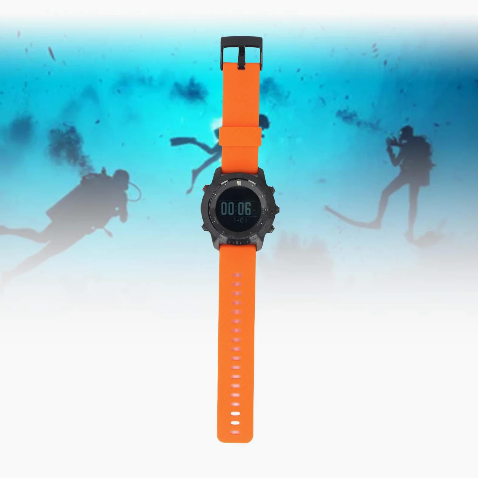 Reloj con Ordenador de Buceo, Impermeabilización Profesional, Batería de Larga Duración para Deportes de Buceo, Aleación de Ti