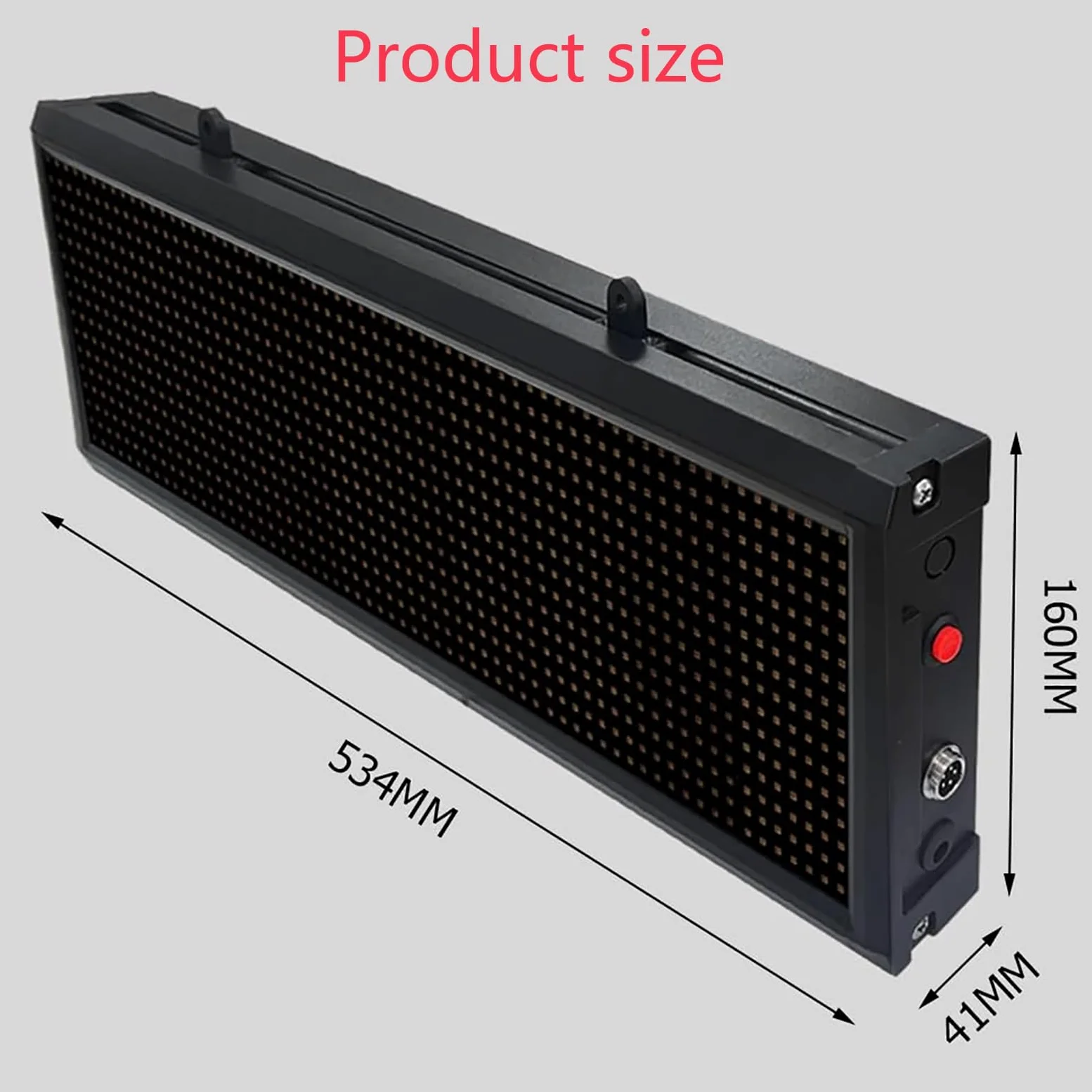 Contador digital LED con sensor de visualización automática, memoria de corte de energía para producción y conteo de piezas