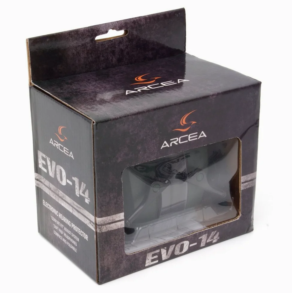Arcea EVO 14 Cascos Electrónicos Verde Caza