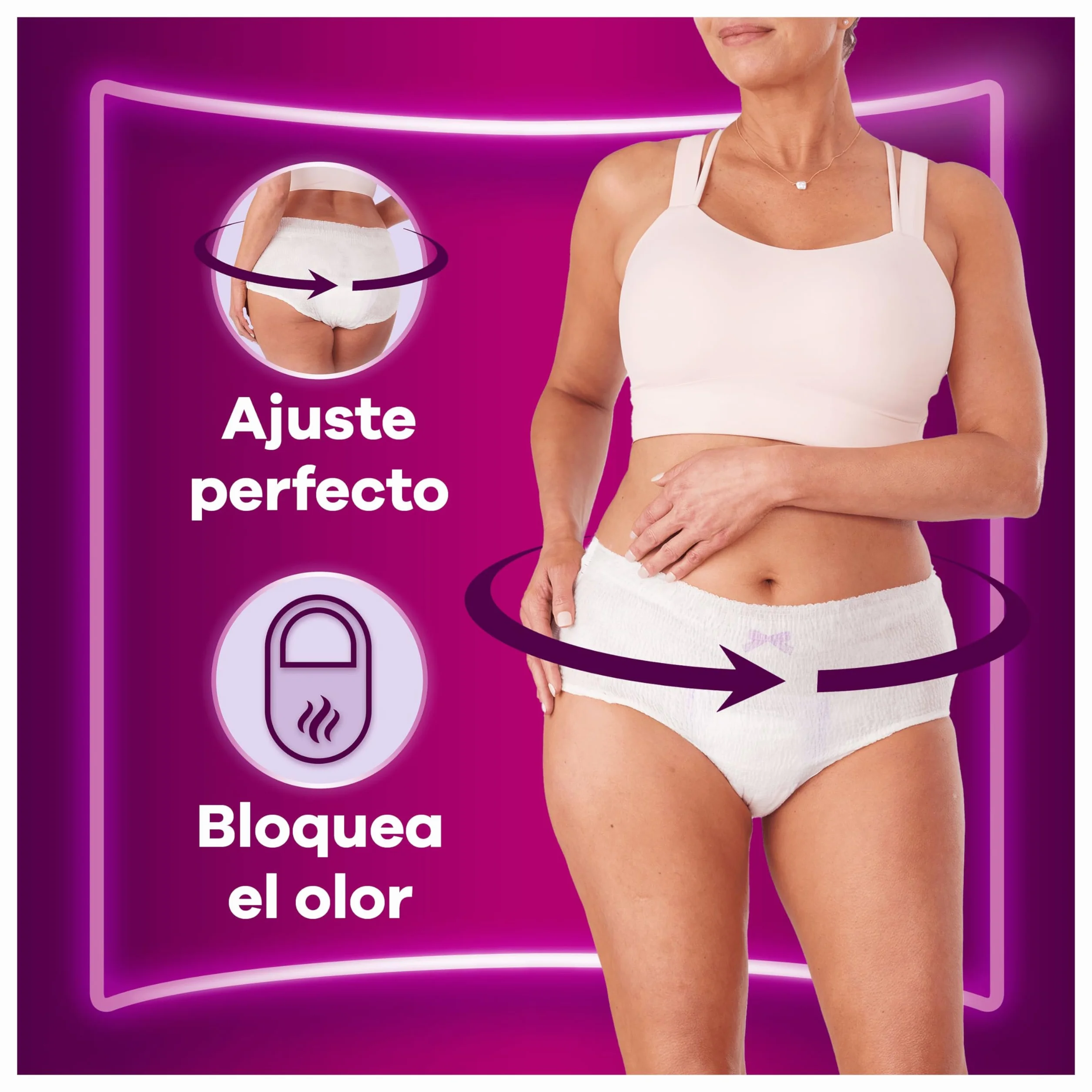 Ausonia Discreet Braguitas Incontinencia Plus Talla G Pack 16