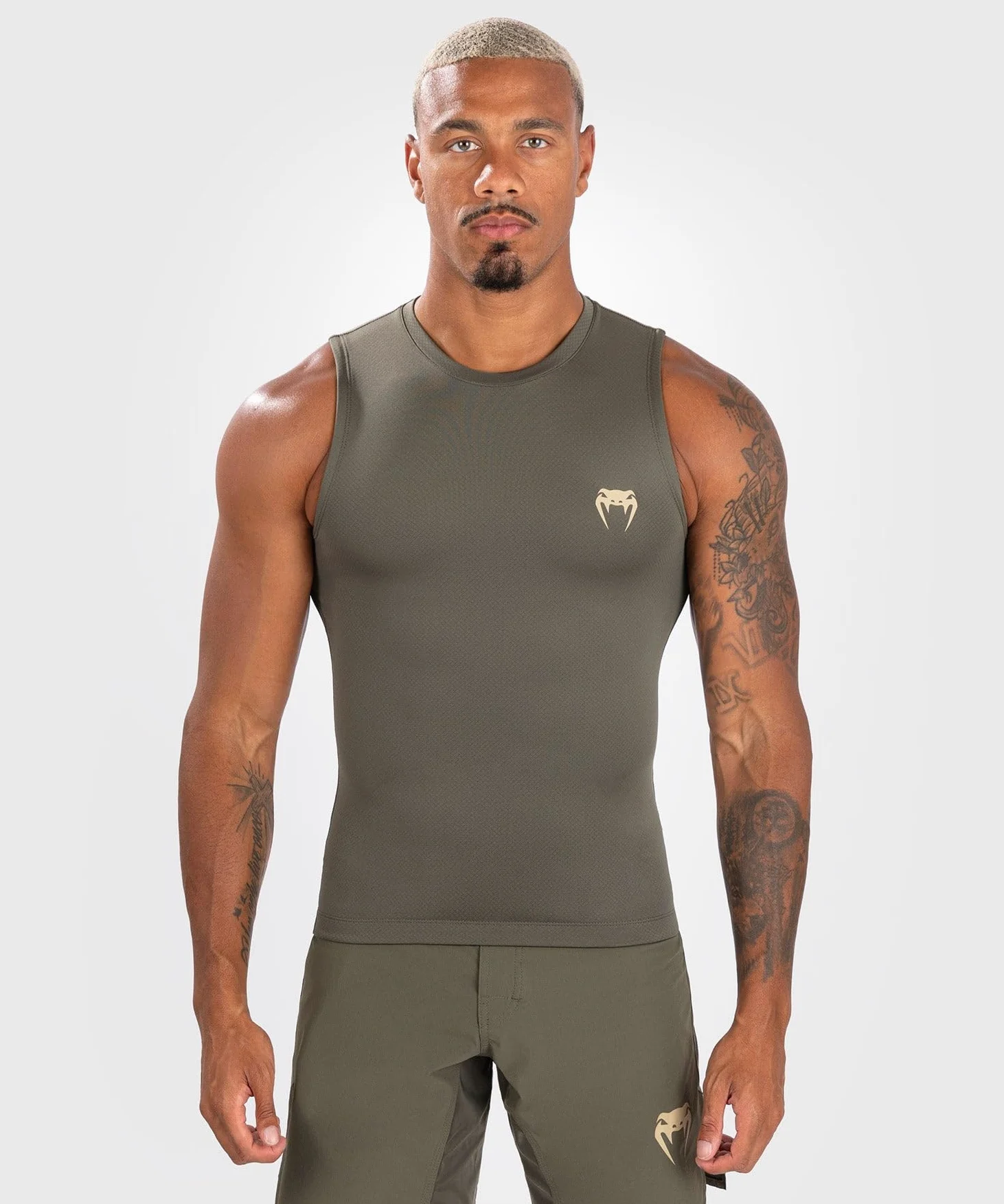VENUM Contender Lycra de Sin Mangas Camiseta Hombre (Pack de 1)