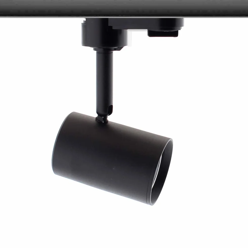 LEDBOX RAIL COOK Housing GU10 negro monofásico