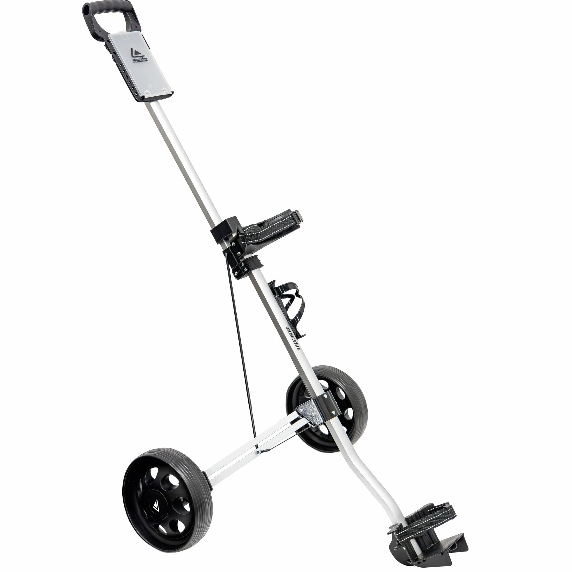Longridge Alu Lite Carrito de golf de dos ruedas, Plata
