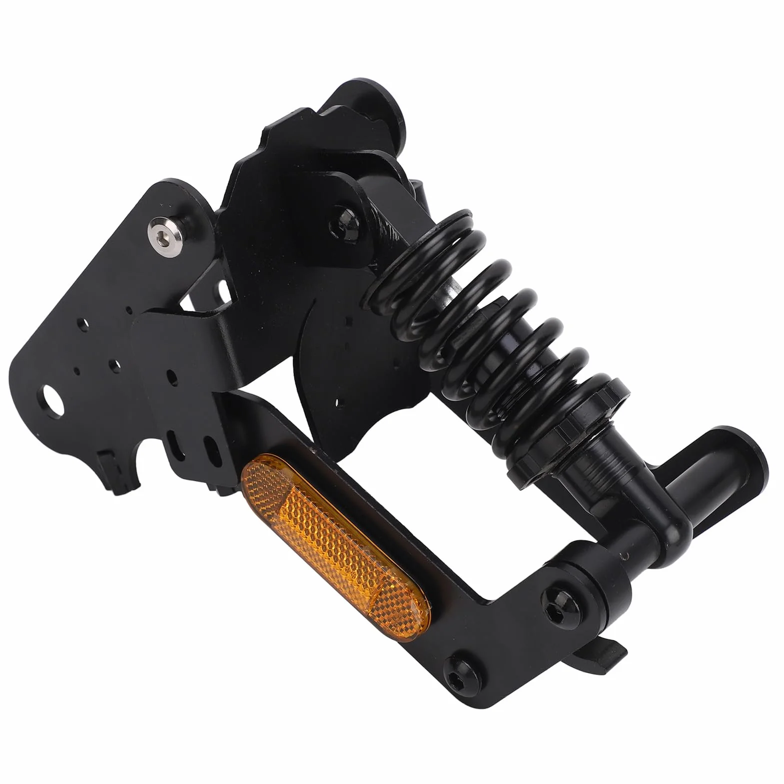 POENVFPO Kit de Suspensión Trasera para Patinete Eléctrico, Juego de Horquillas Amortiguadoras Duraderas para Patinete Eléctrico M1, Material de Aleación de Aluminio