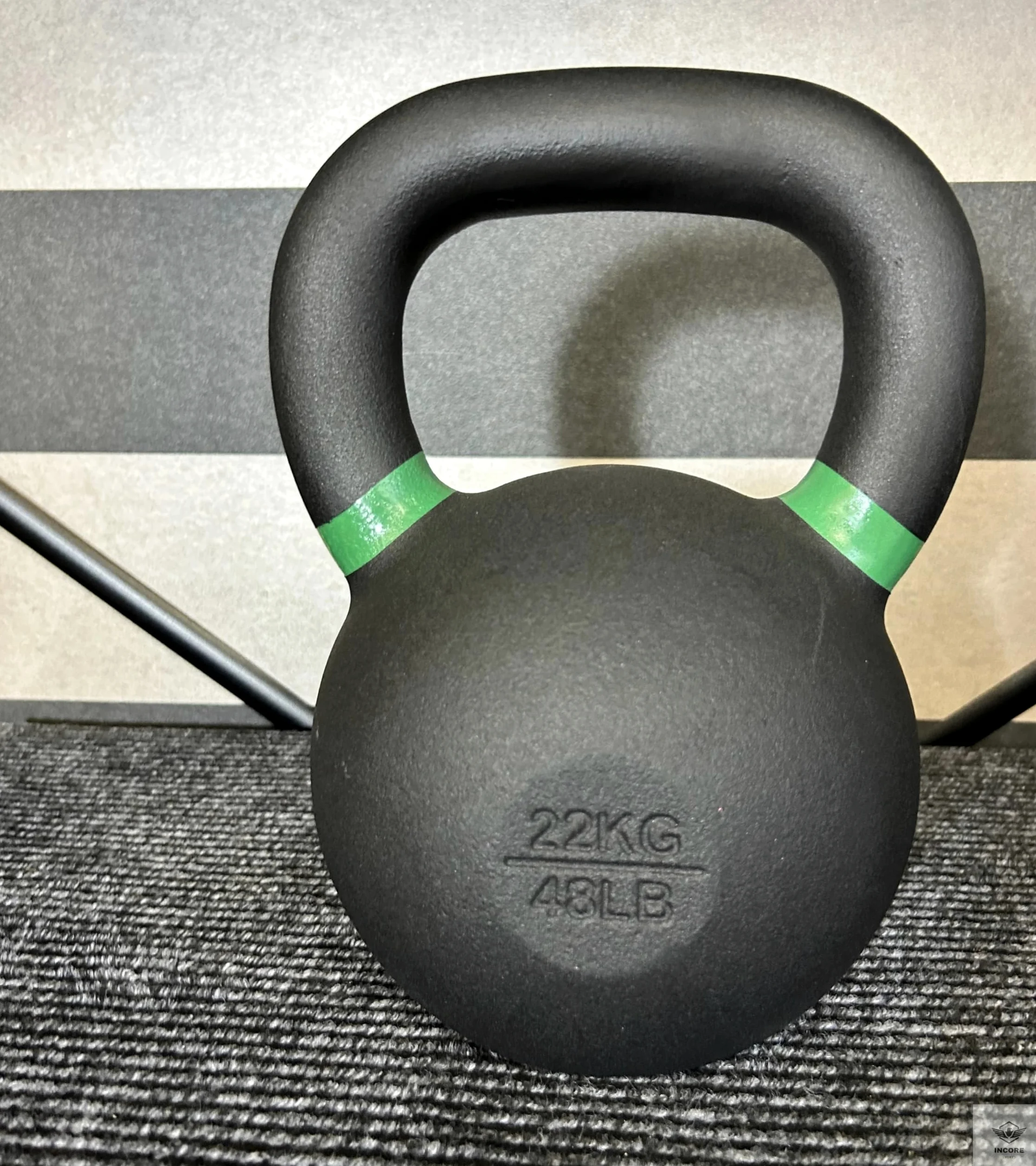 Pesa rusa de hierro fundido Hardstyle Incore Sports 22 kg