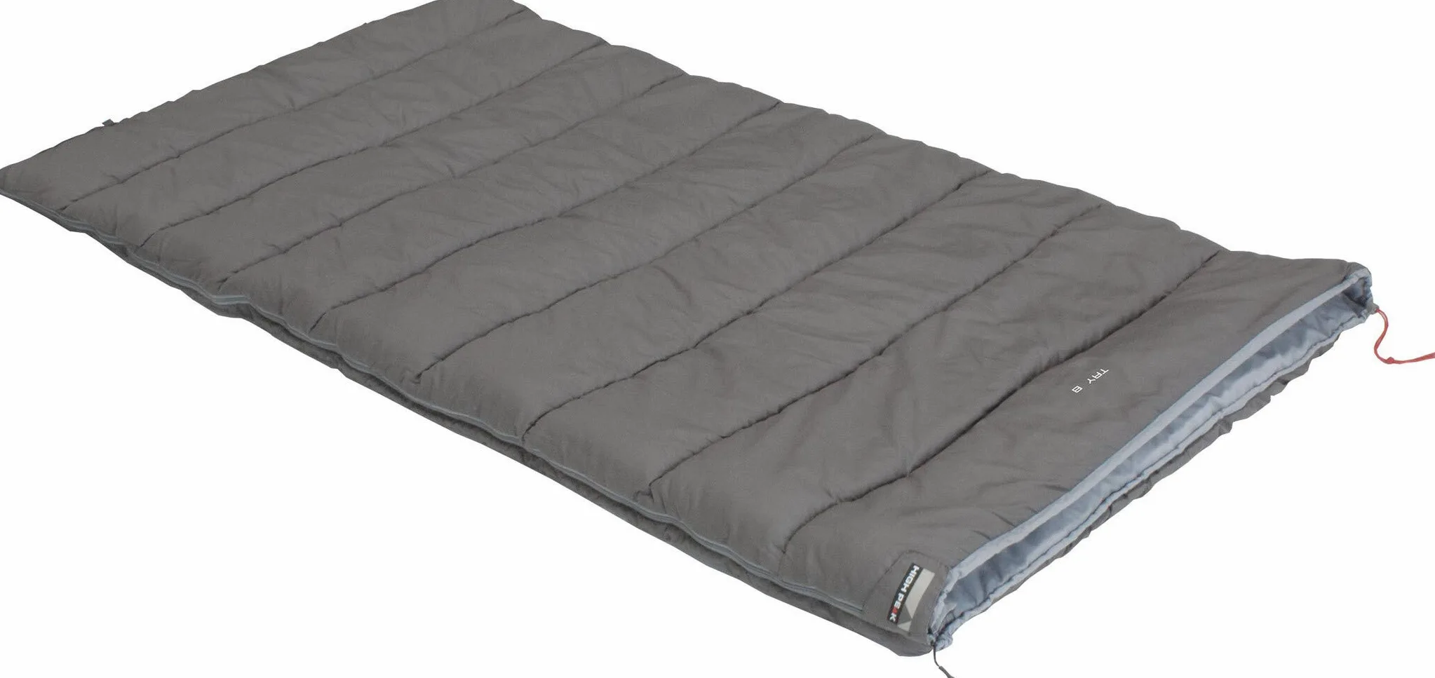 High Peak Tay 8 Saco de Dormir, Unisex Adulto, Gris,