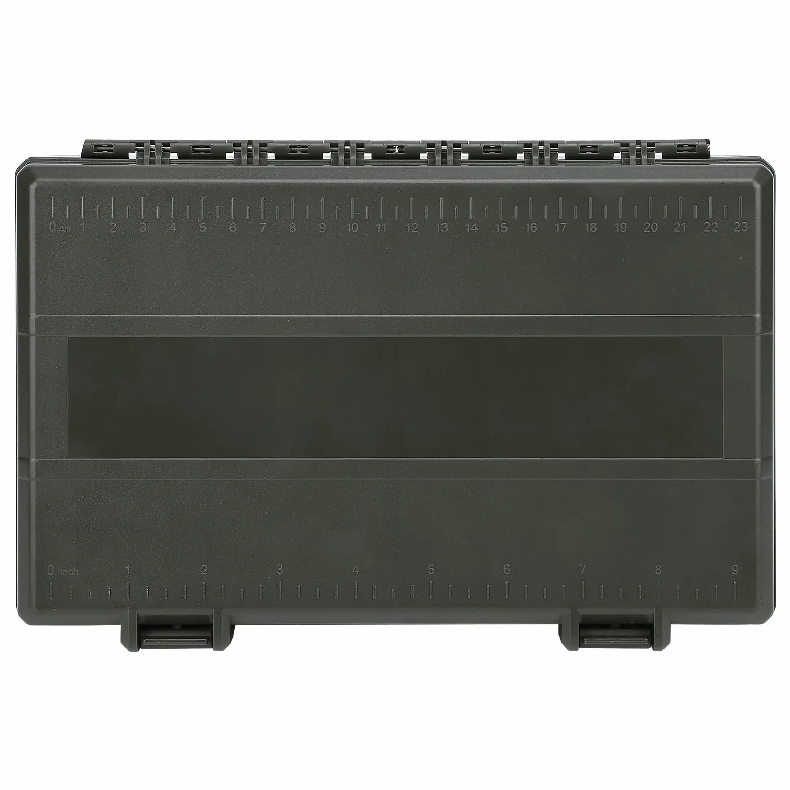 Cryfokt Caja de Aparejos de Pesca de Carpa con Báscula, Amplio Espacio de Almacenamiento para Entusiastas del Aire, Hecha de Plástico ABS, 1 Pieza (Caja de almacenamiento de pesca multifuncional)