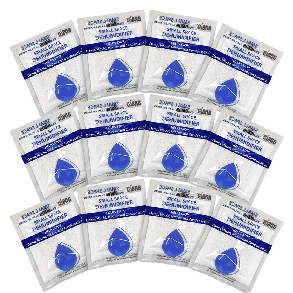 ANSIO Bolsas deshumidificadoras para interior, cajones y espacios pequeños, 12 x 36 g
