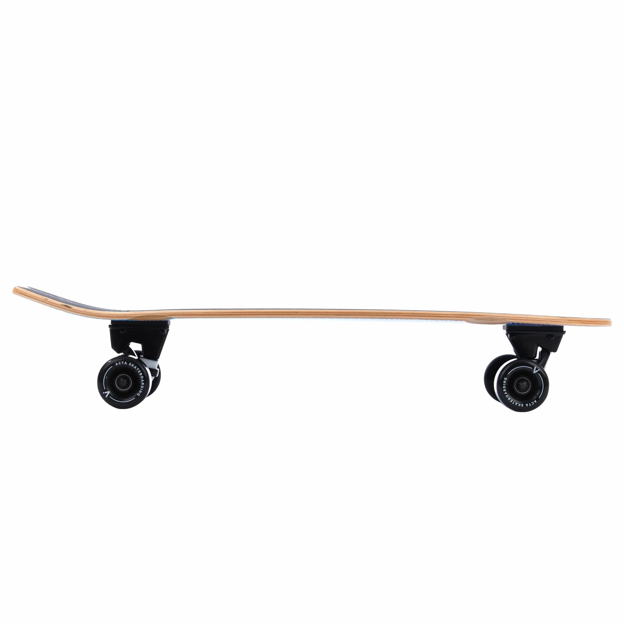 ACTA Surfskate Timber 31" Madera Natural Tabla de Surf de Arce de 7 Pliegues