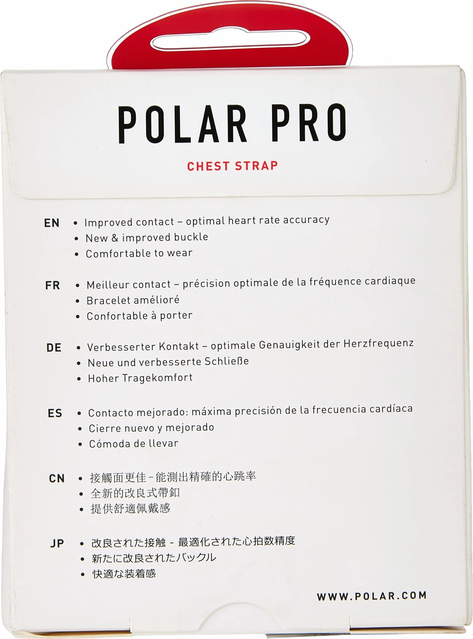 Polar Pro Chest Strap - Heart Rate Monitor Belt