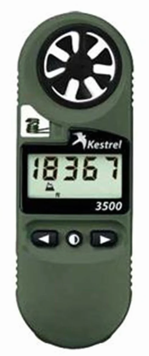Kestrel 3500 NV Pocket Weather luz de navegación para barcos Verde