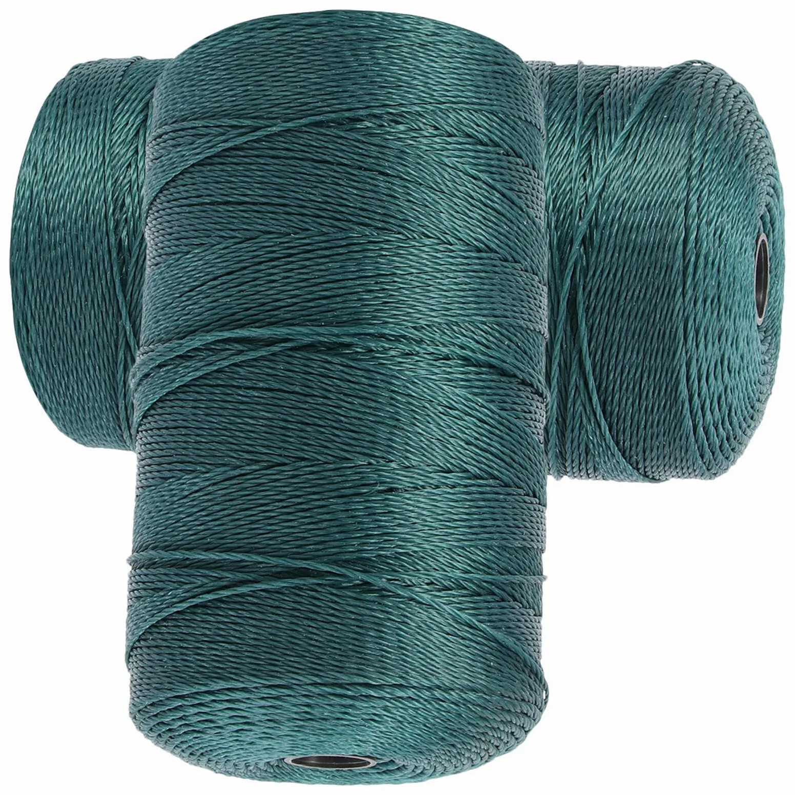 Hilo para Reparar Redes de Pesca de Nylon Trenzado 24 Hebras, 2 Piezas, Cuerda Resistente para Uso en Agua Dulce y Salada, Adecuado para Pesca y Bricolaje
