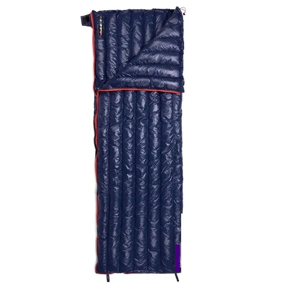 Saco de Dormir Ultraligero for Acampar, Impermeable, de Plumas, portátil, de compresión, for Viajes y artículos Diversos