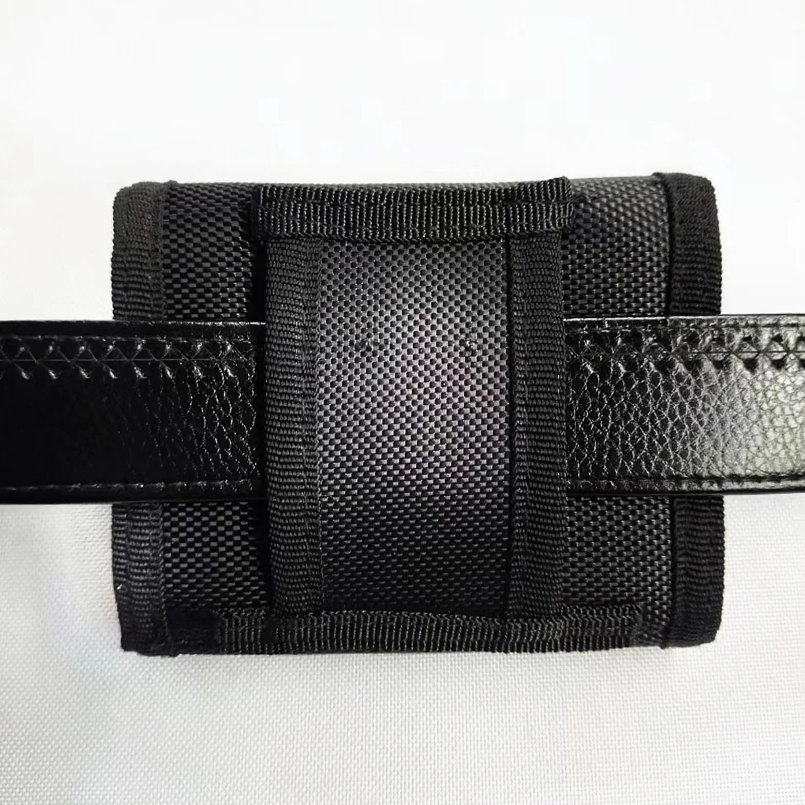 NICENEEDED 3.5" x 3.9" Bolsa para Guantes de Cinturón, Porta Guantes Desechables de Látex de Tela Oxford Doble