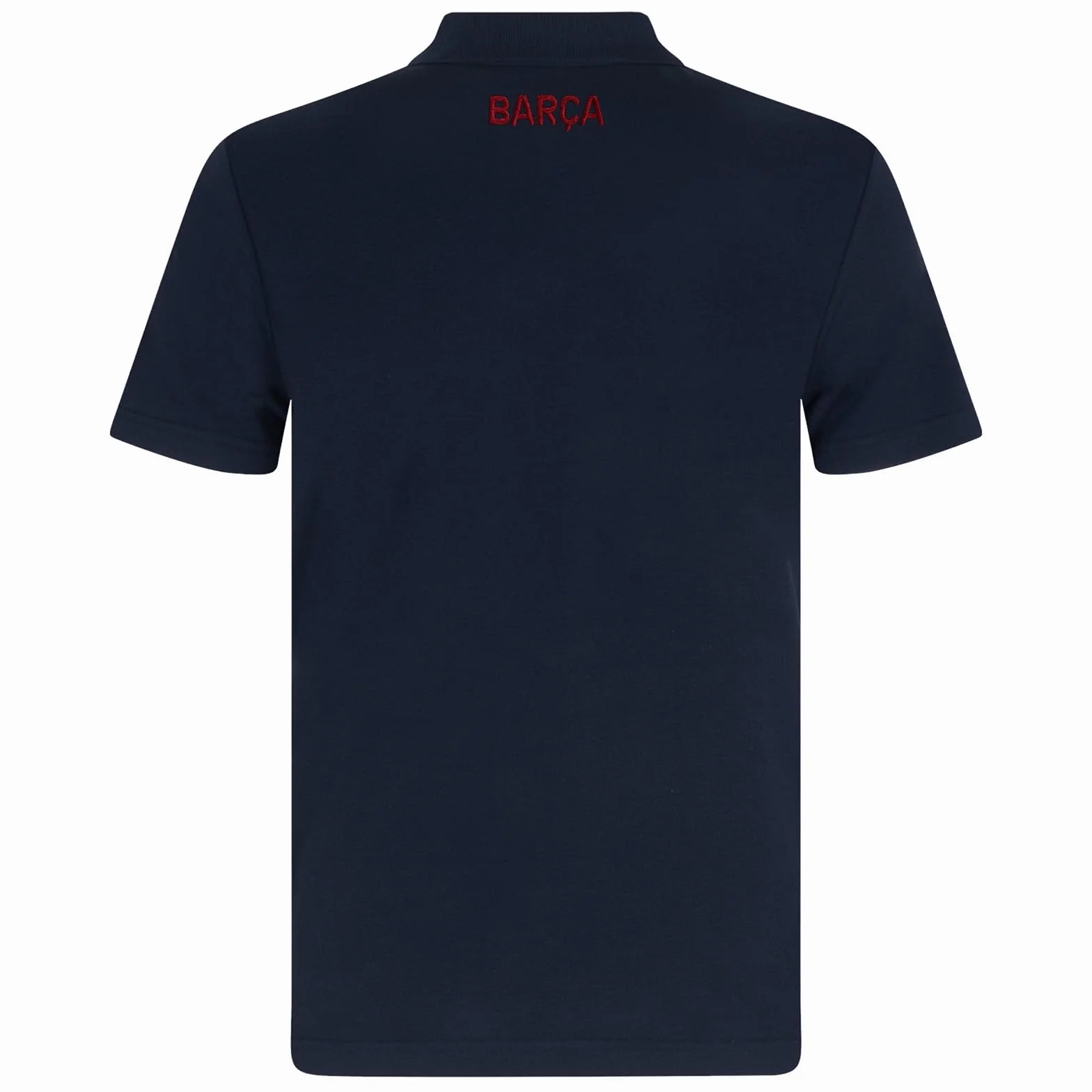 FC Barcelona - Polo Oficial para Hombre - con el Escudo del Club - Azul Marino