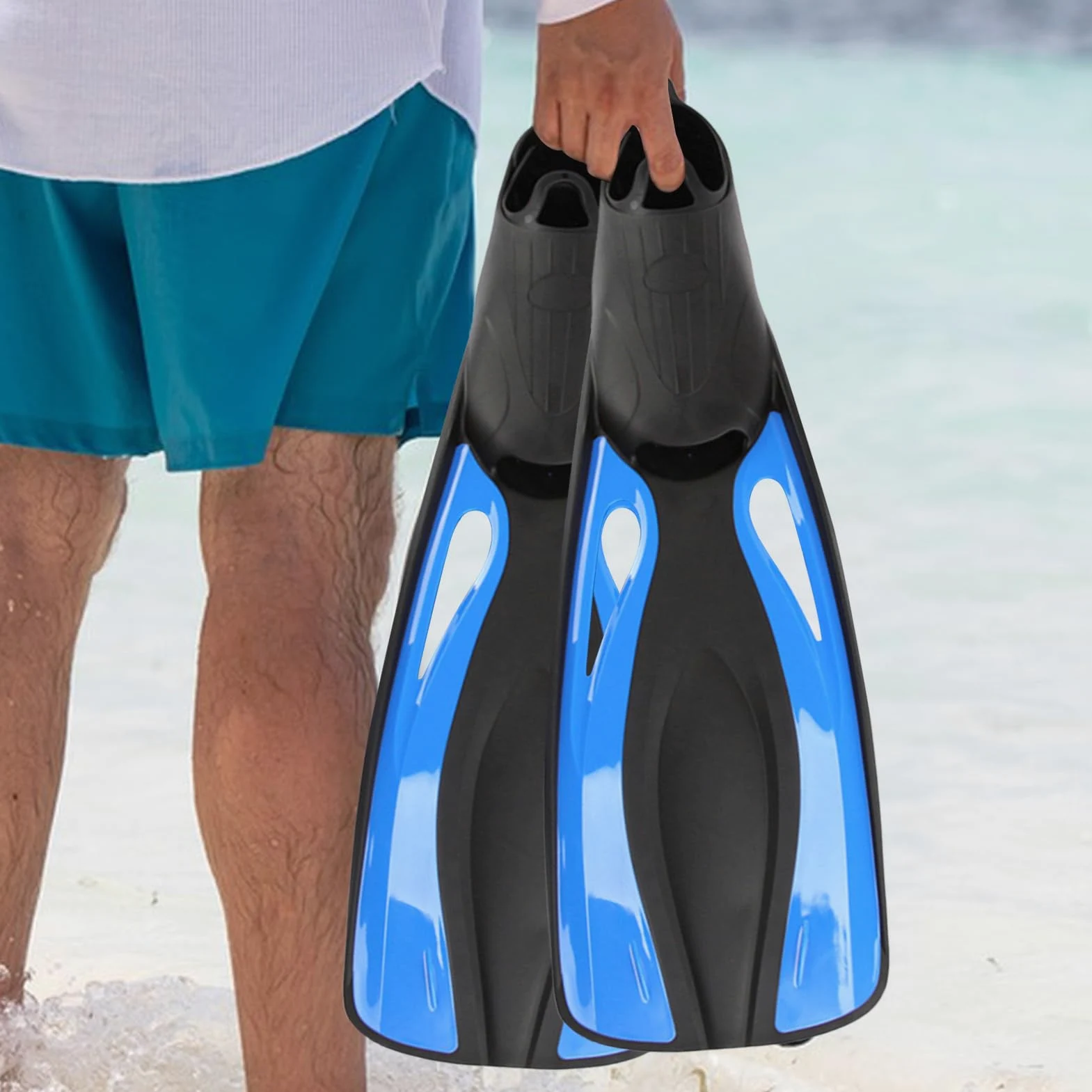 Aletas Natación Adultos Equipo Buceo Ajustable para Viajes | patas de rana para adultos snorkel buceo natación Hombres Mujeres Principiantes Profesionales Viaje Natación Buceo Deportes
