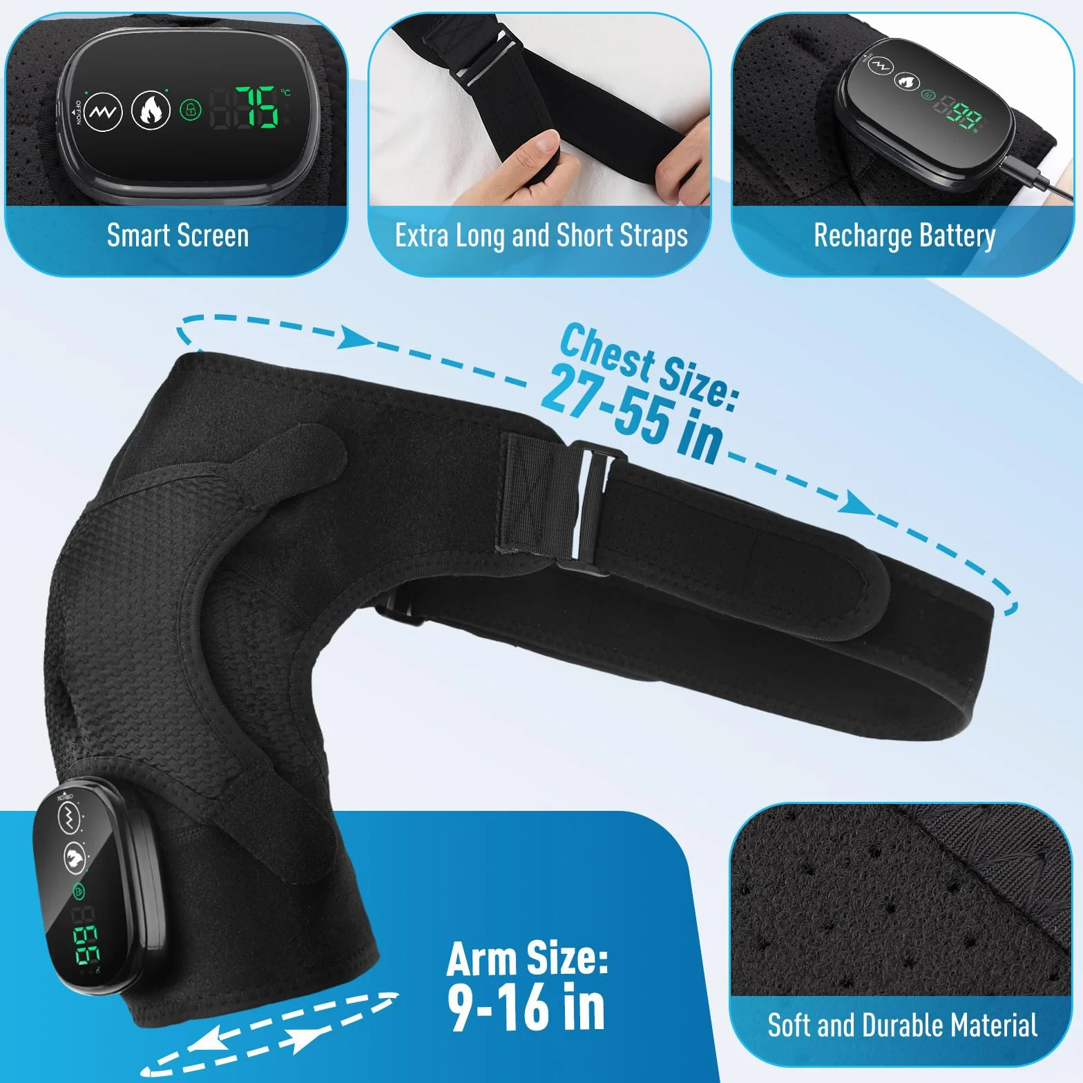 Rejuvacare Triple Method Shoulder Massager