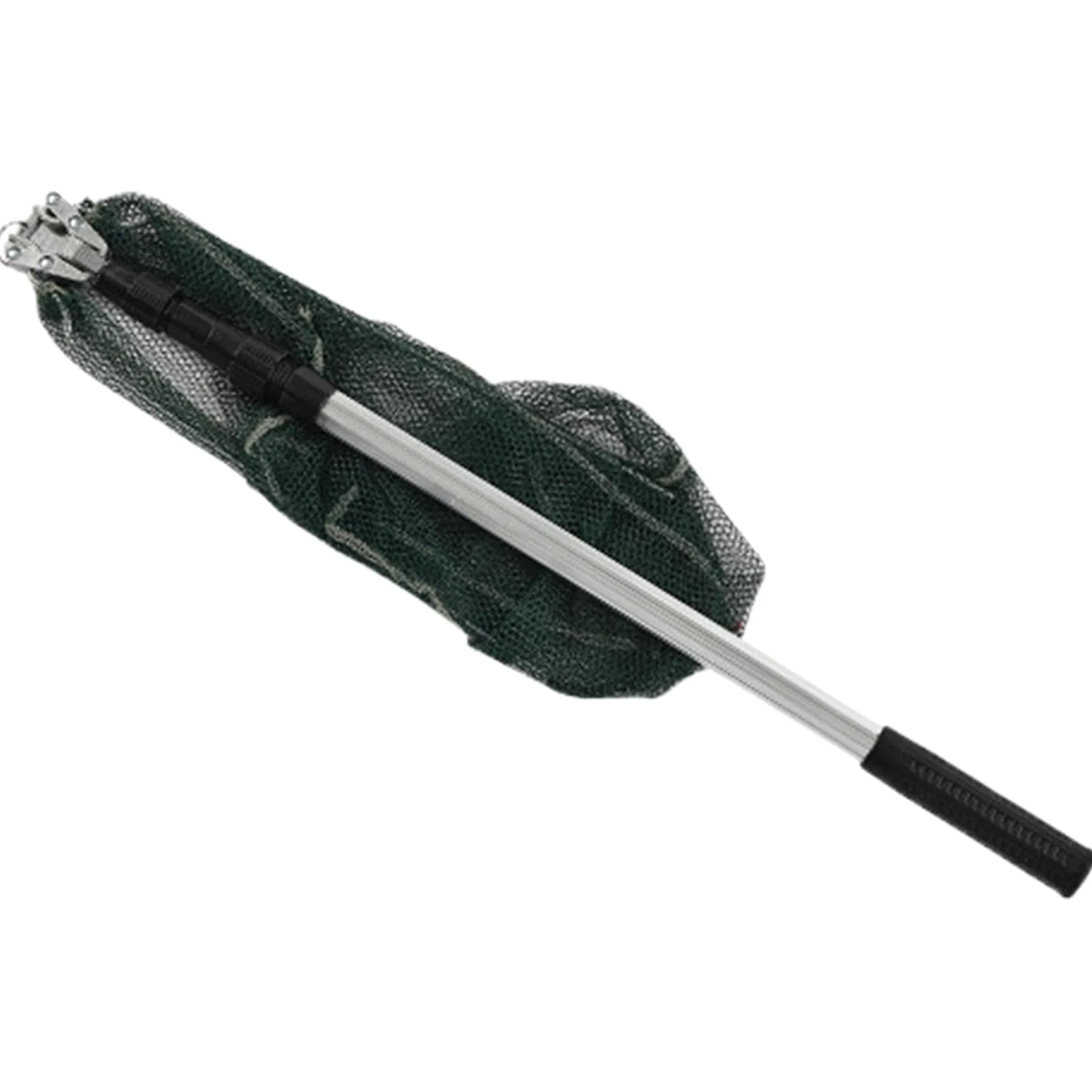 Red de pesca con mango telescópico, ajustable, resistente al desgaste | Accesorios plegables para actividades de pesca al aire libre