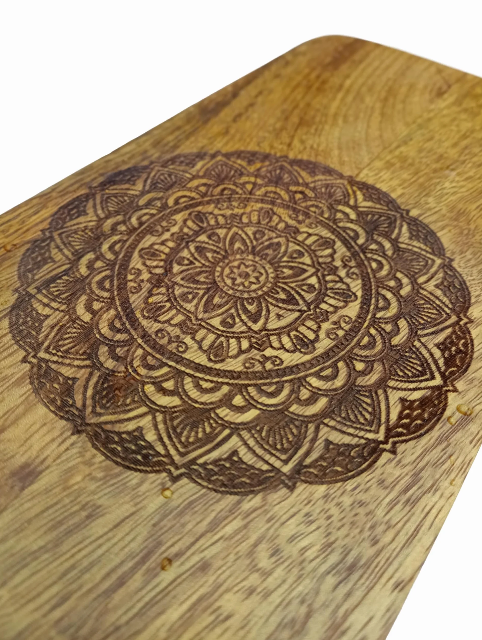 Tabla de yoga Sadhu de madera de mango, 100% hecha a mano, 3 tamaños: 10 mm, 12 mm y 15 mm, alivia la tensión, promueve la circulación sanguínea, ayuda a aliviar las migrañas y los trastornos del