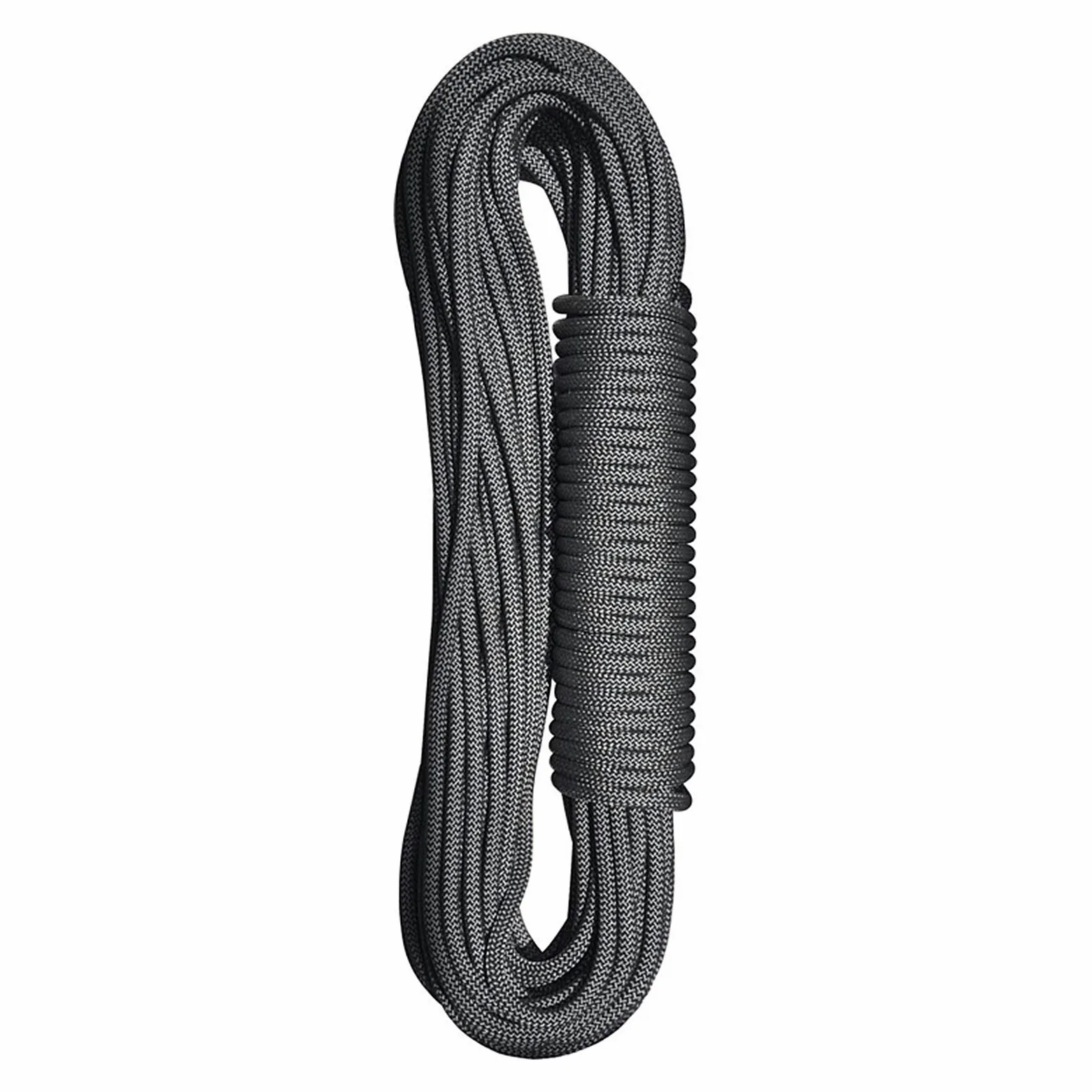 Cuerda de Nailon de Alta Resistencia, Cuerda estática Negra de 13 mm, 20 m-30 m, Anclaje for Habilidades aéreas de Descenso al Aire Libre, Carga de 3000 kg