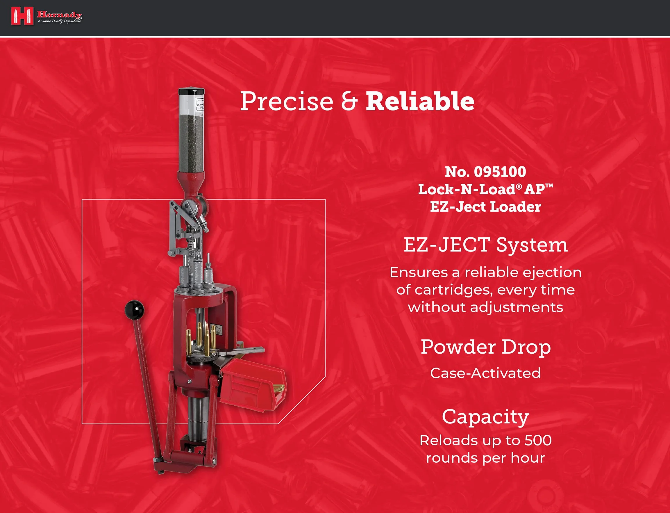 Hornady L-N-L AP Progressive Reloading Press (HORN-095100)