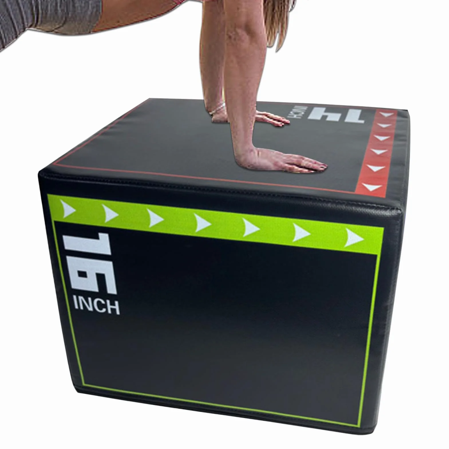 Box Jumps para fitness en casa, caja de juegos de salto multifuncional amortiguador step-up-box