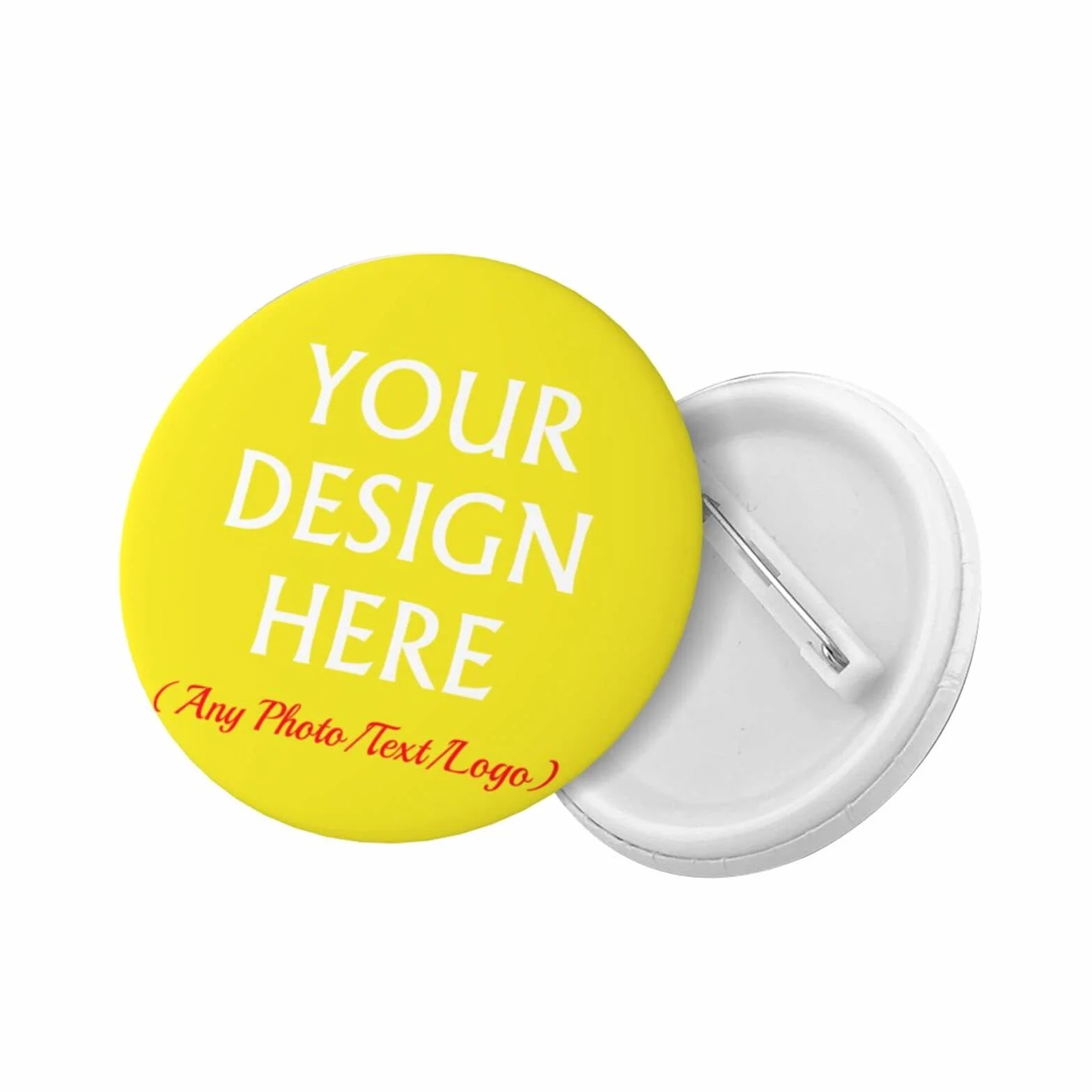 Alfileres personalizados Diseñe sus propios alfileres de solapa Alfileres personalizados con su propia imagen Logotipo de texto Regalos de recuerdo