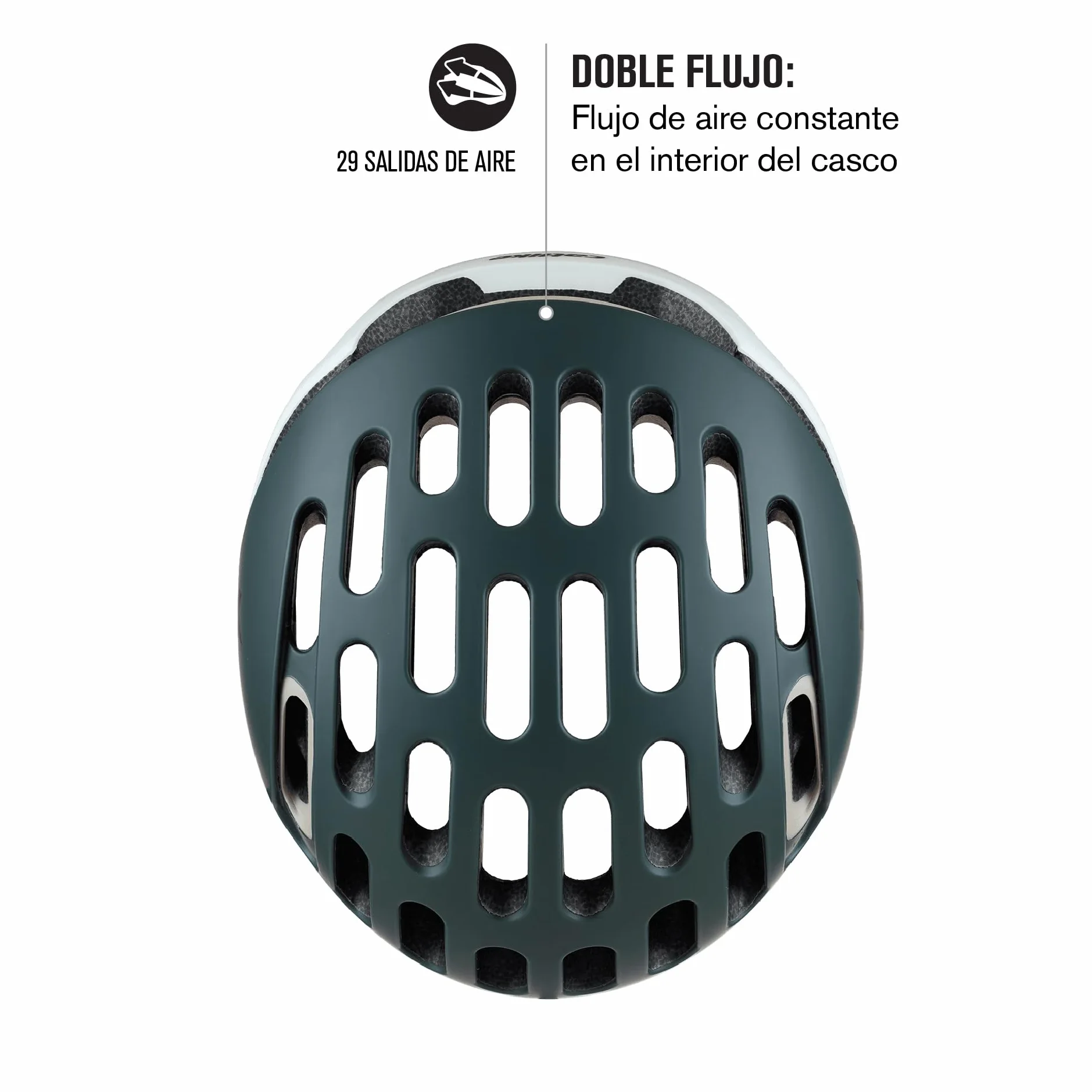 CATLIKE Whisper II Casco de Ciclismo Unisex para Adulto – Carretera, MTB y Gravel con 29 Ventilaciones, Diseño Ligero, Sistema de Ajuste VPS y Protección de Seguridad MIPS