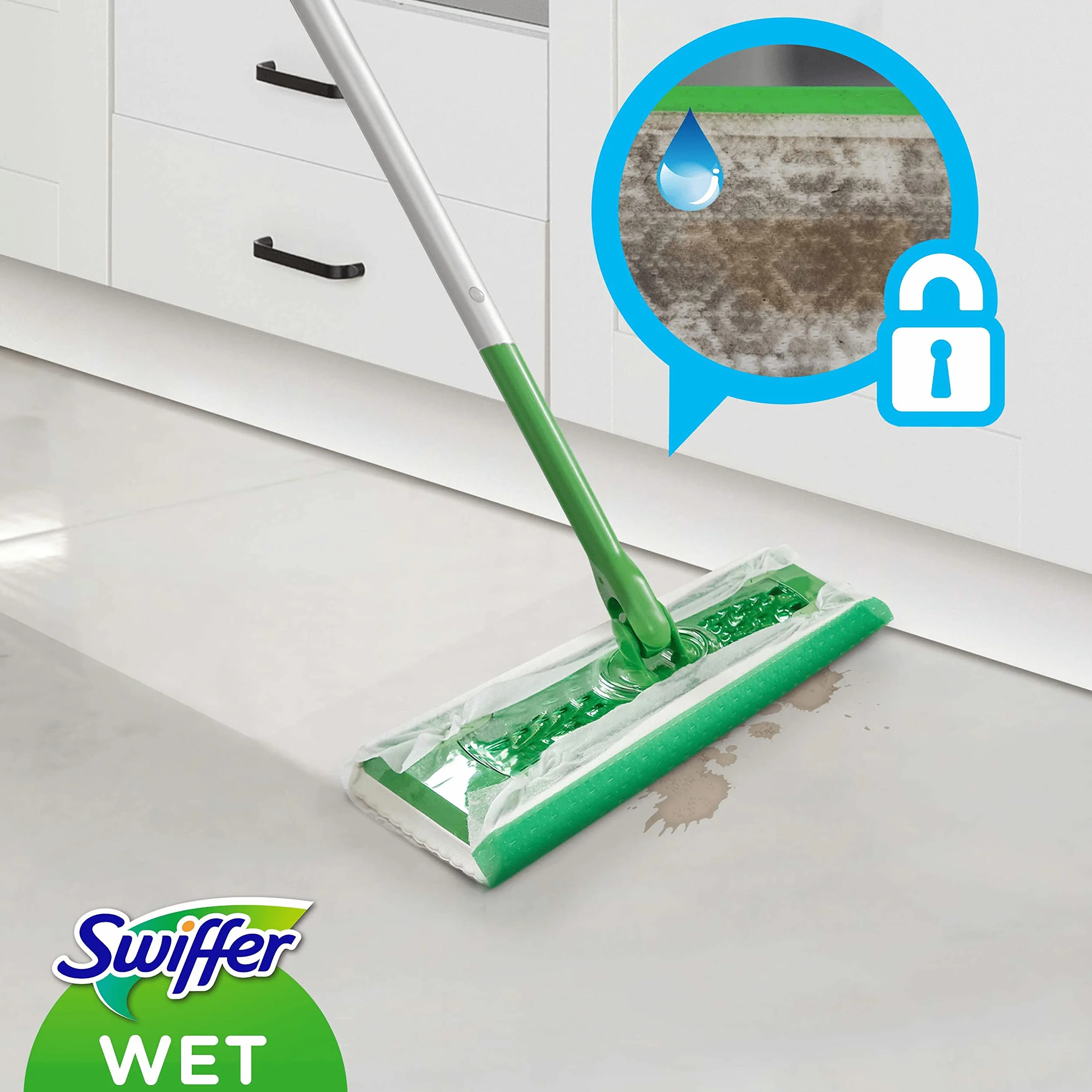 Swiffer WIP antibacterial Húmedo de piso 10er