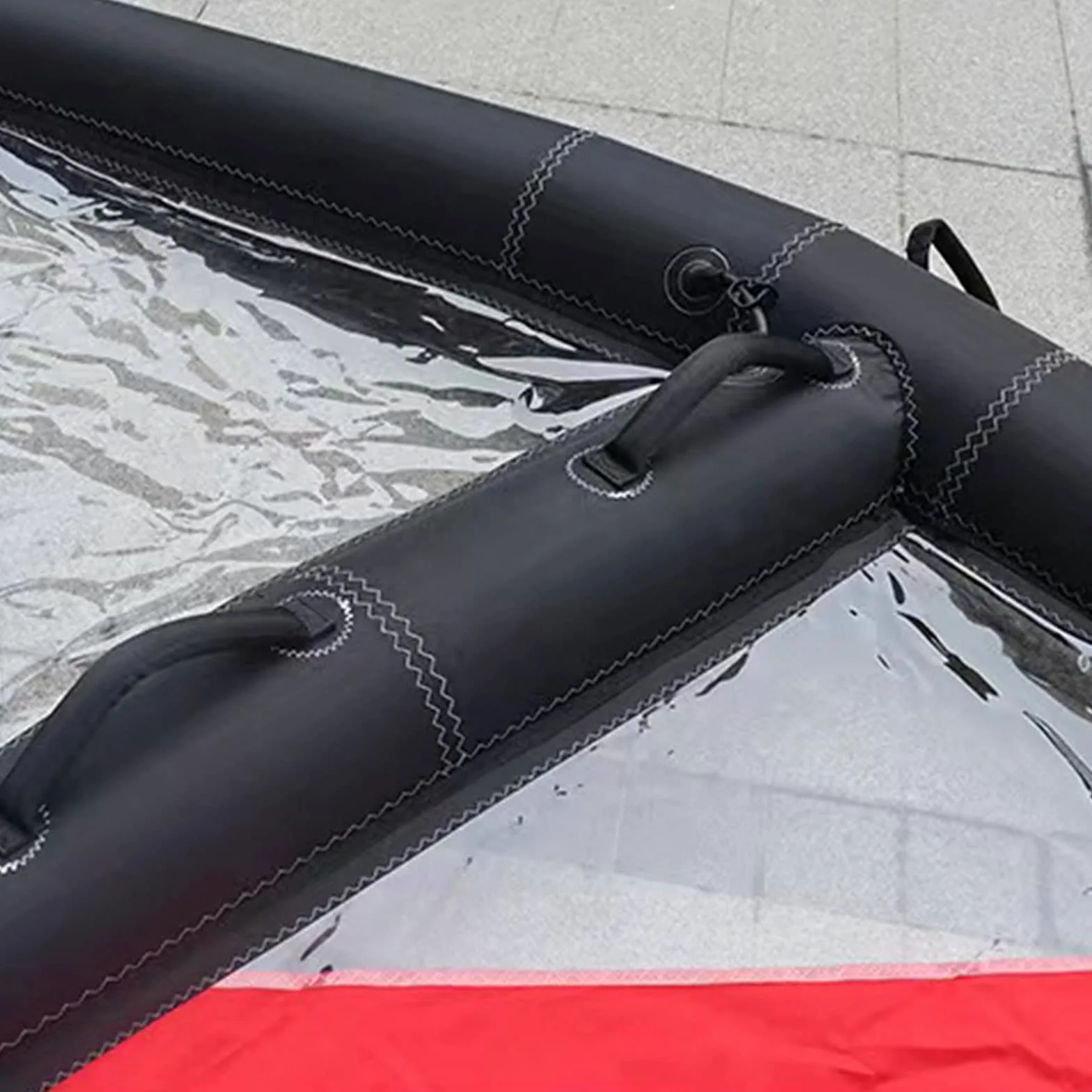 Tabla de surf inflable con juego de vela, tabla de surf portátil de PVC, 4,2 m² con accesorios