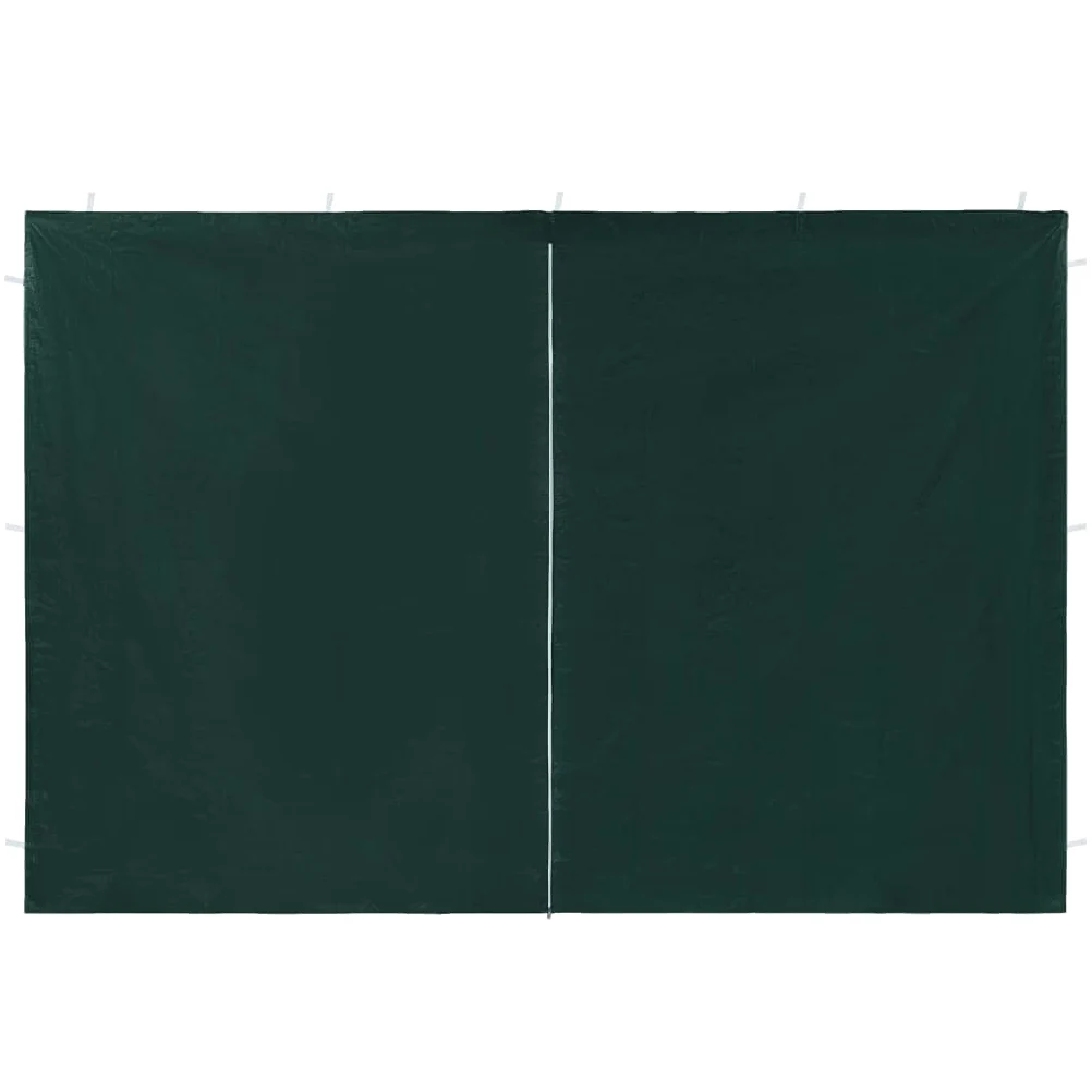 Tienda de campaña para el hogar y el jardín, 2 unidades, con cremallera, color verde