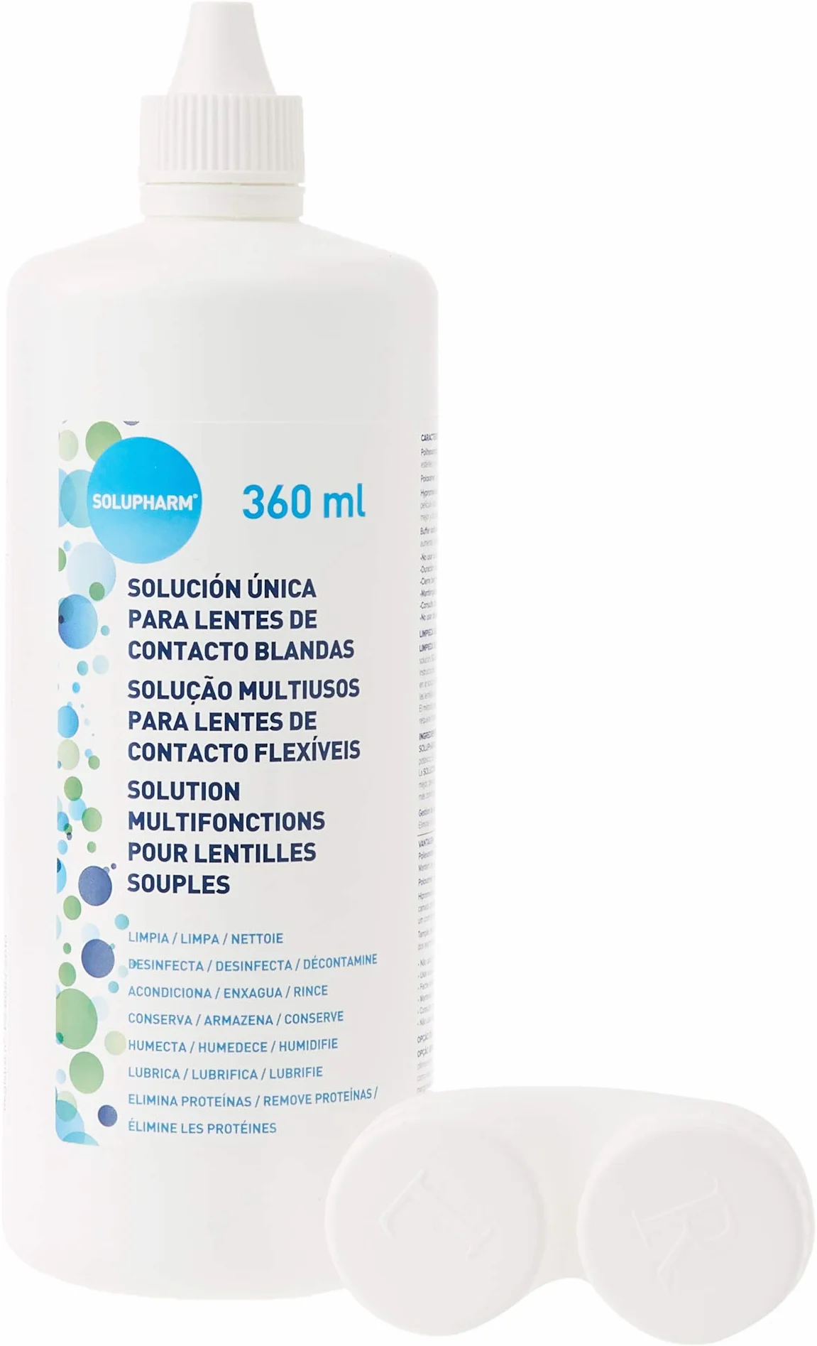 Solupharm Solución para Lentes de Contacto Blandas 360 ml Paquete de 2
