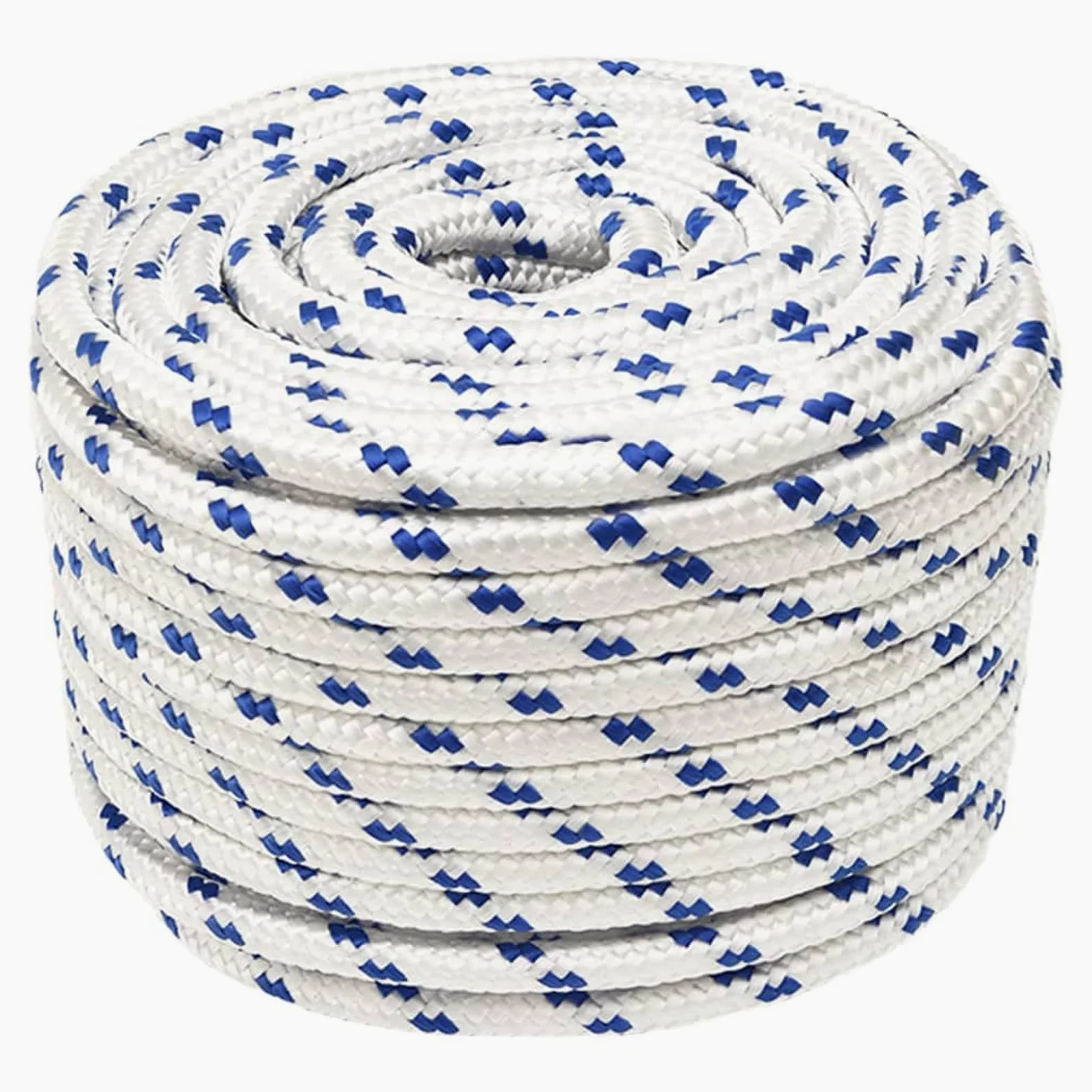 ZEYUAN Cuerda de Barco Polipropileno Blanco 12 mm 100 m, Roll Drap, Cuerda Marina, Cuerda Tendedero, Cuerda Toldo Exterior, Cuerda De Lona, Cuerda Barco