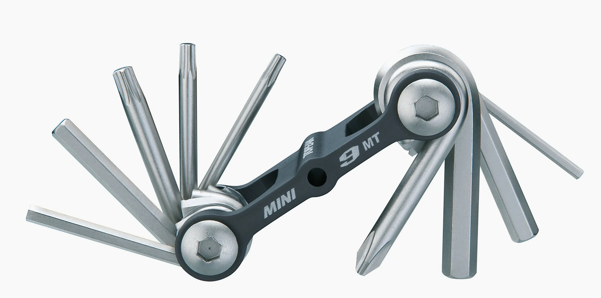 Topeak Mini 9 MT Plegable Herramienta (2,6 x 1,3 x (22,2 x 10,2 x 3,8 cm)