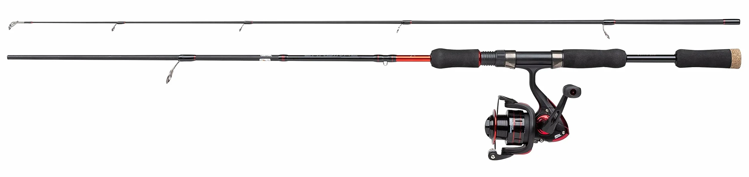 Abu Garcia Combinación de pesca Cardinal X Spinning 5-45g Negro Fibra de carbono, Grafito Adulto trucha, lucioperca, lucio, perca Monofilamento 15/100 3661f1f0-15f4-49f3-b754-455fec458d7c