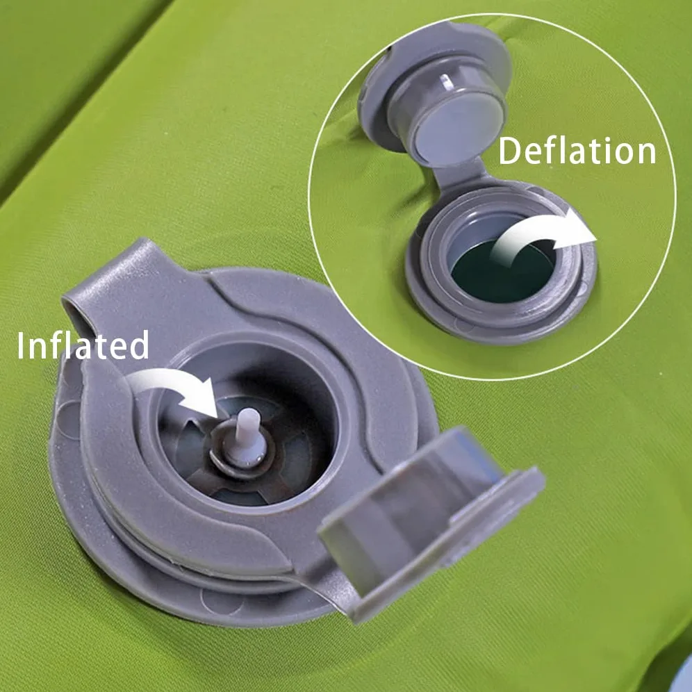 Colchoneta hinchable autoinflable, colchoneta de empalme, cama hinchable para playa, camping