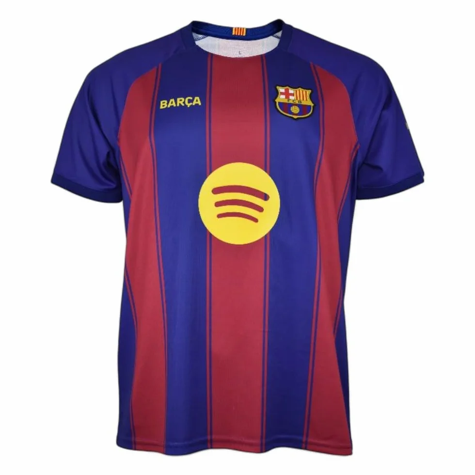 Camiseta réplica FC Barcelona Adrián Liso 25/26 Primera equipación | Réplica Oficial para Adultos | Camiseta Oficial del Barça