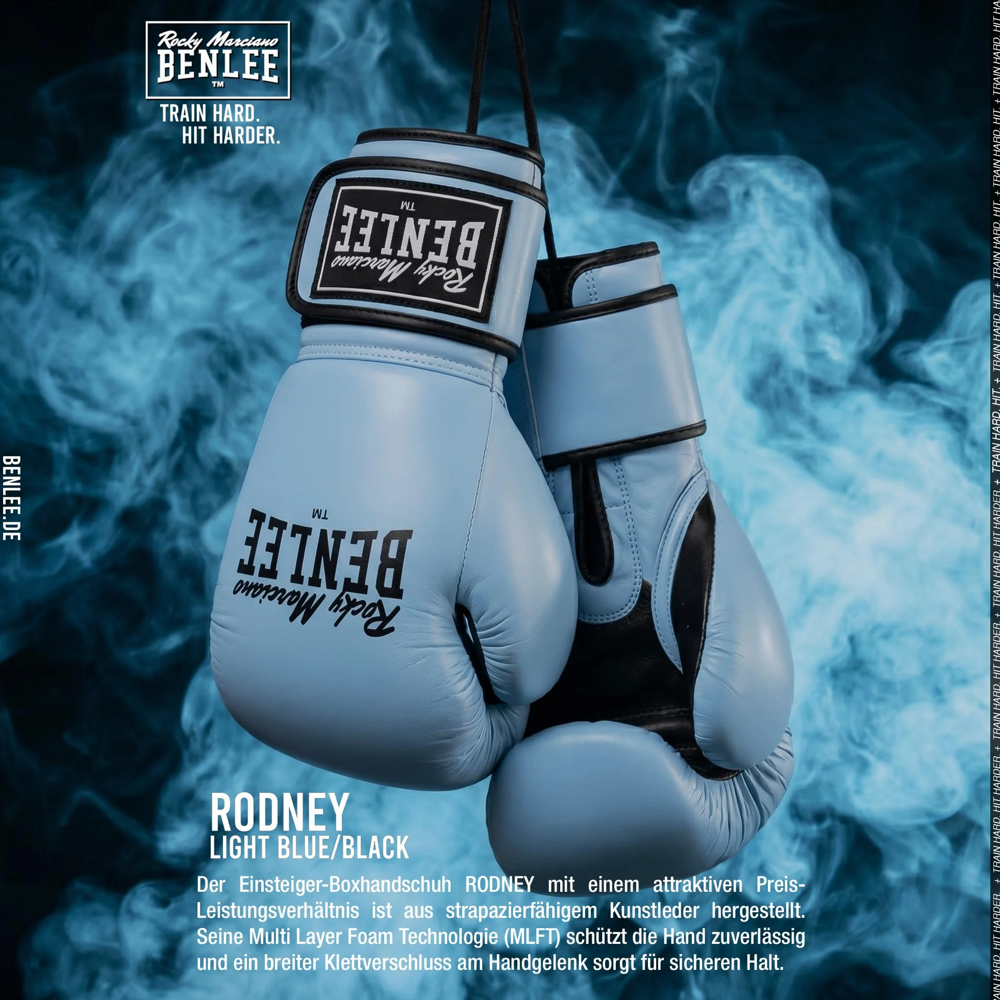 Benlee Rocky Marciano Rodney - Guante de boxeo (PVC)