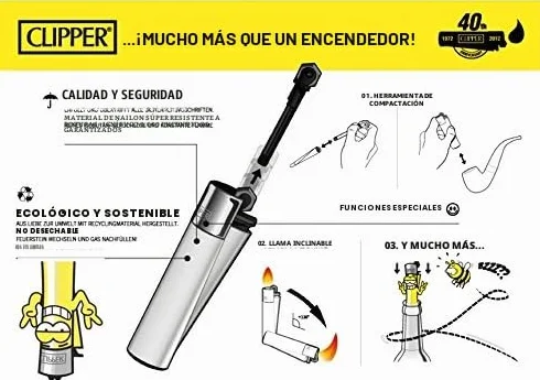 Bolsa con mecheros variados 20 unidades