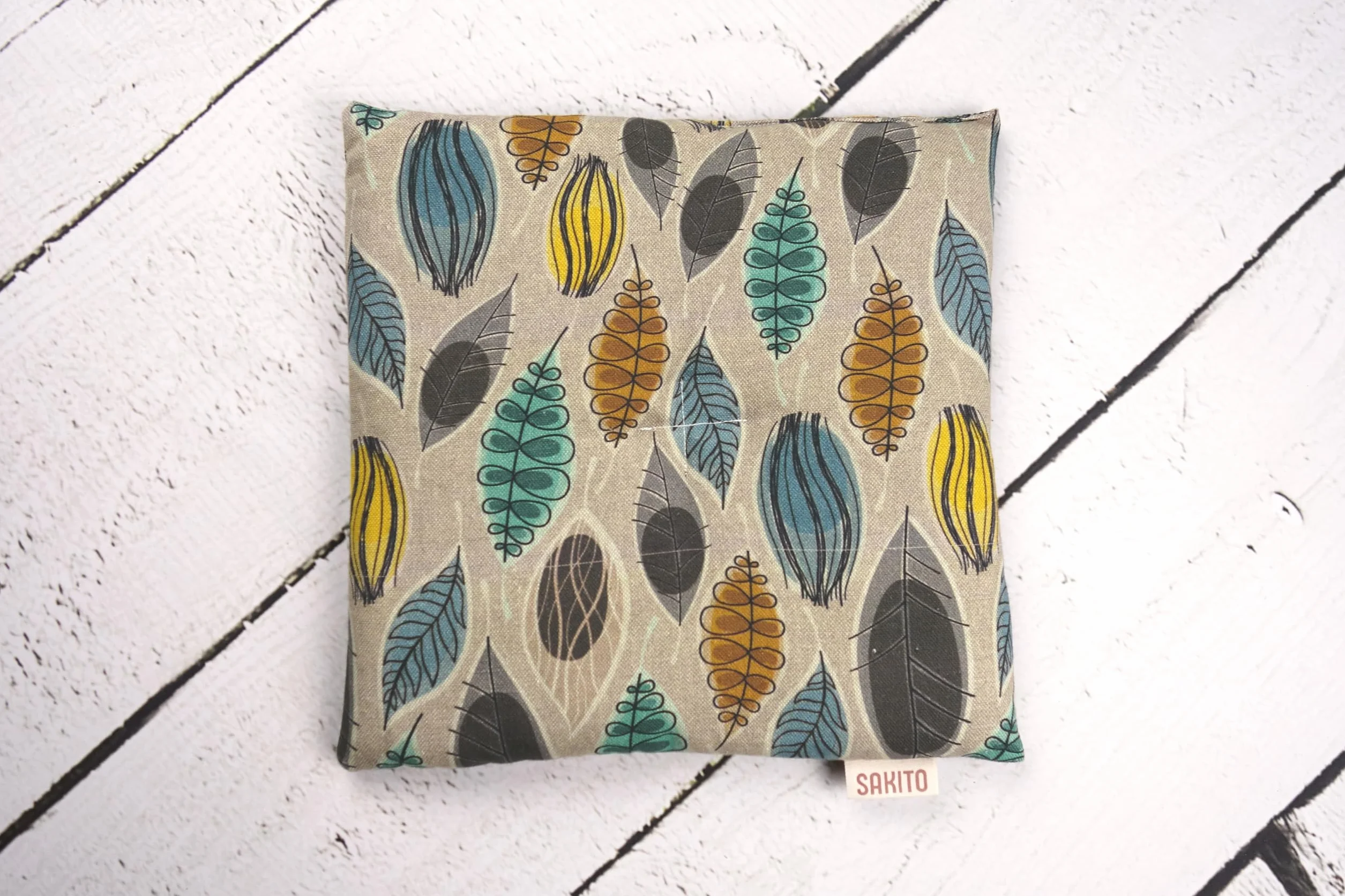 Saco Semillas Microondas 25x25 cm Cojin Térmico Natural Cervicales Lumbalgia Calor Frio Gran Retencion Calor Duradero Tela Primera Calidad Aroma Lavanda