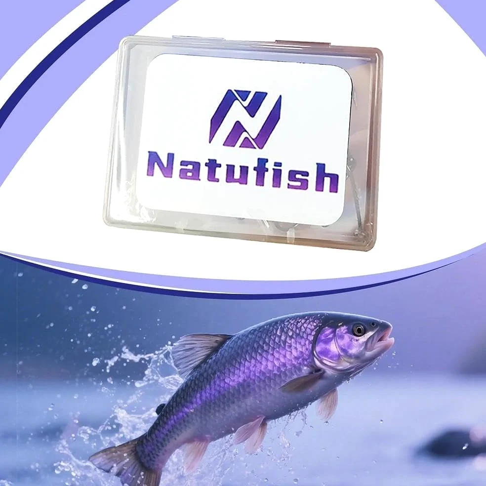 Anzuelos circulares de pesca para agua salada, anzuelos de cebo vivo con púas, níquel negro, amplio espacio para bagre a rayas
