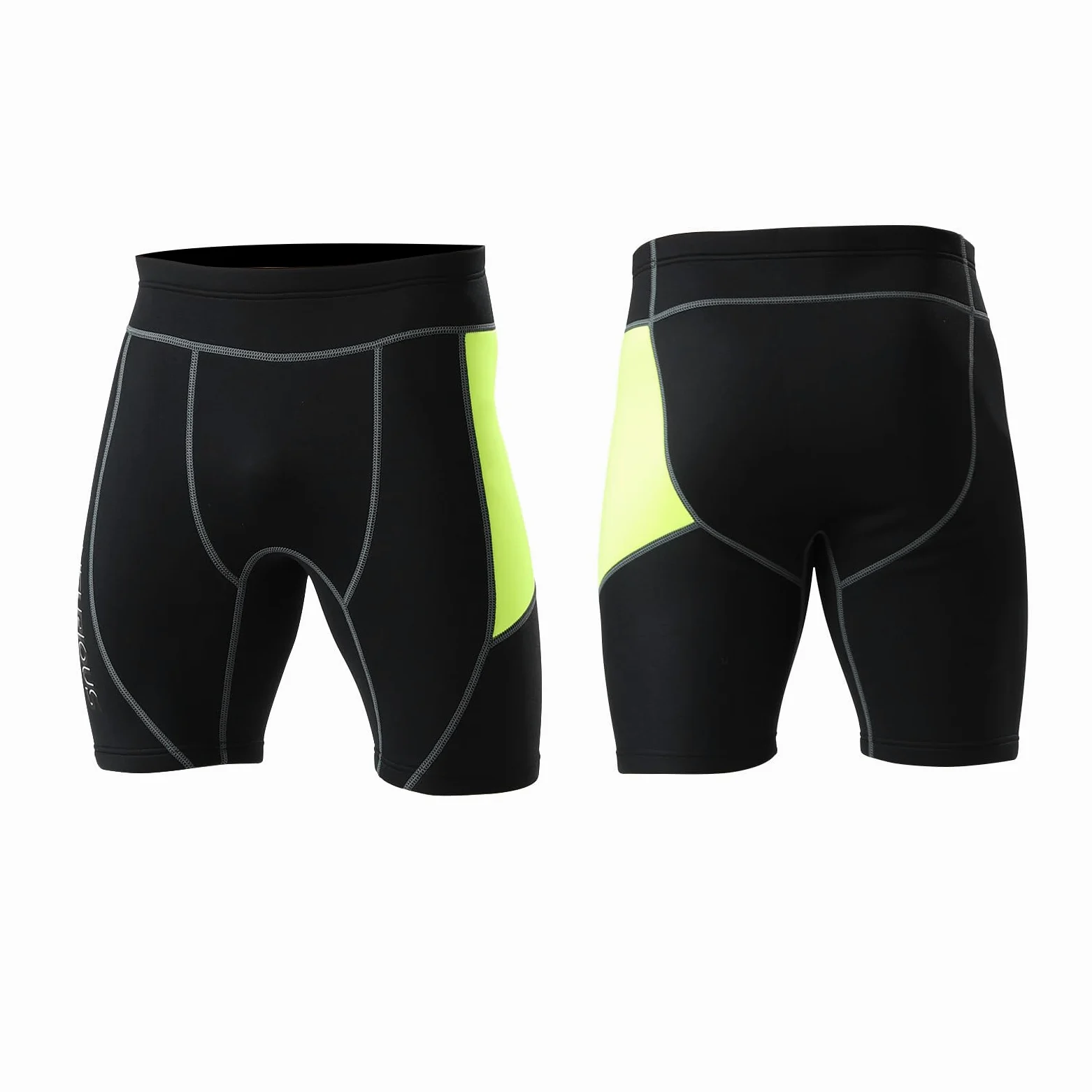 lifruious - Pantalones cortos de neopreno de 2 mm para hombre, para surf, buceo, canoa, kayak, esquí acuático, deportes acuáticos