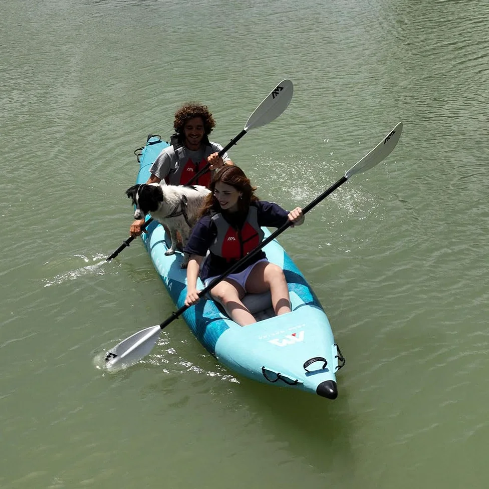 Aqua Marina Betta 412 - Kayak inflable para 2 personas, 412 cm, barco de canoa