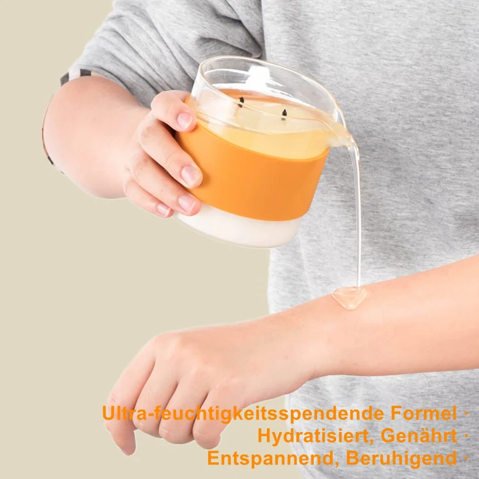 Vela de Aceite de Masaje Lujo Corporal Hidratante Nutritiva SPA en Casa Whisky Bourbon Vainilla 300g