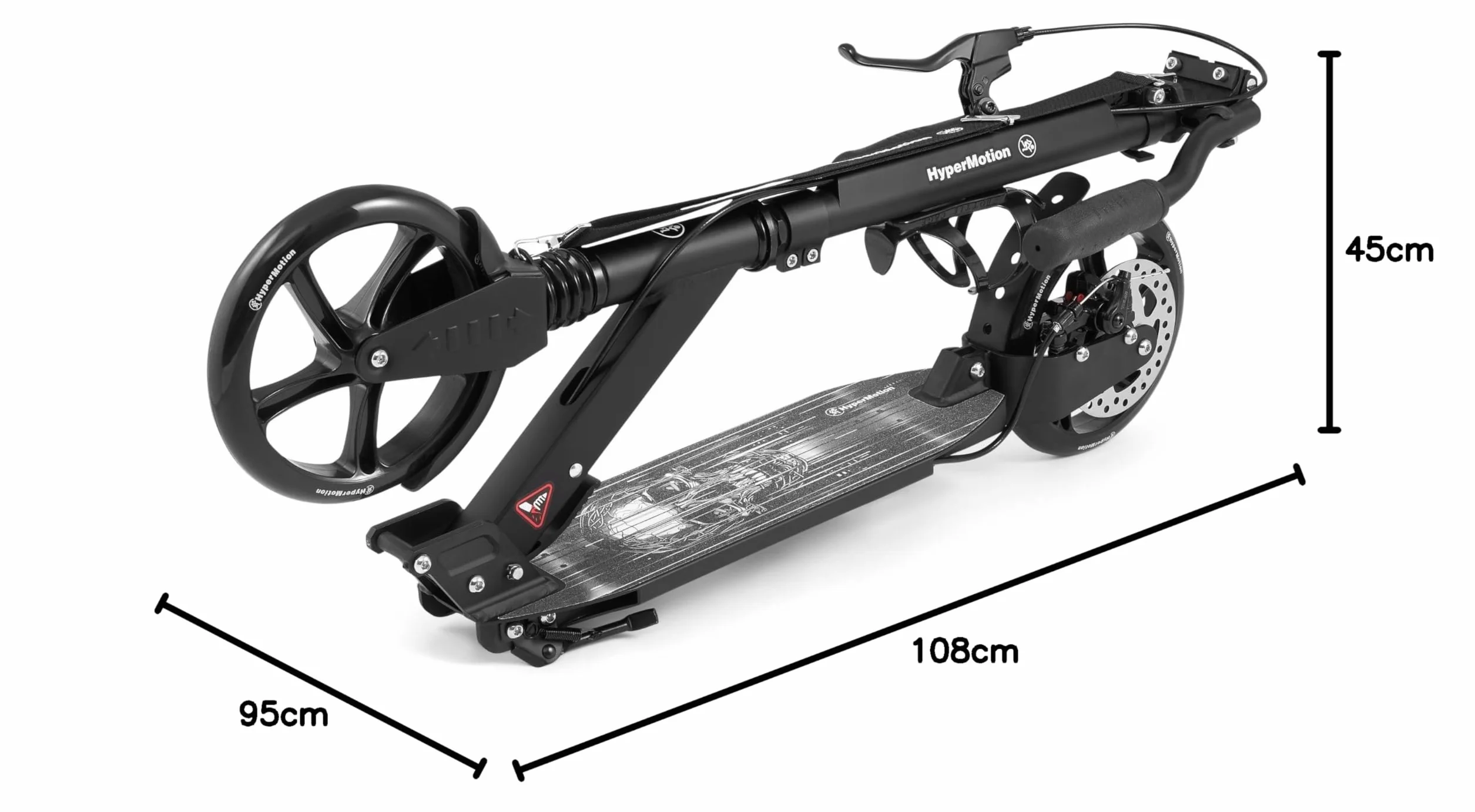 HyperMotion Patinete para Niños 7 Años Ruedas 200 mm